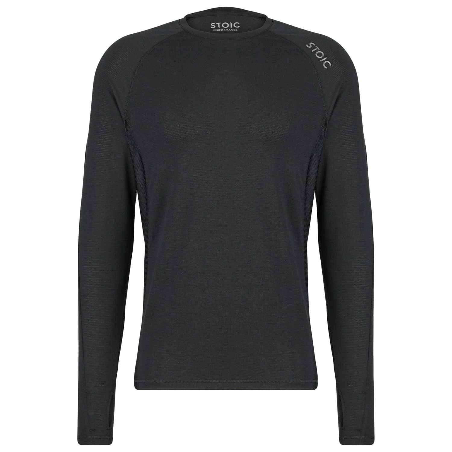Мъжка спортна тениска Stoic HelsingborgSt. Performance L/S Sport shirt - Black
