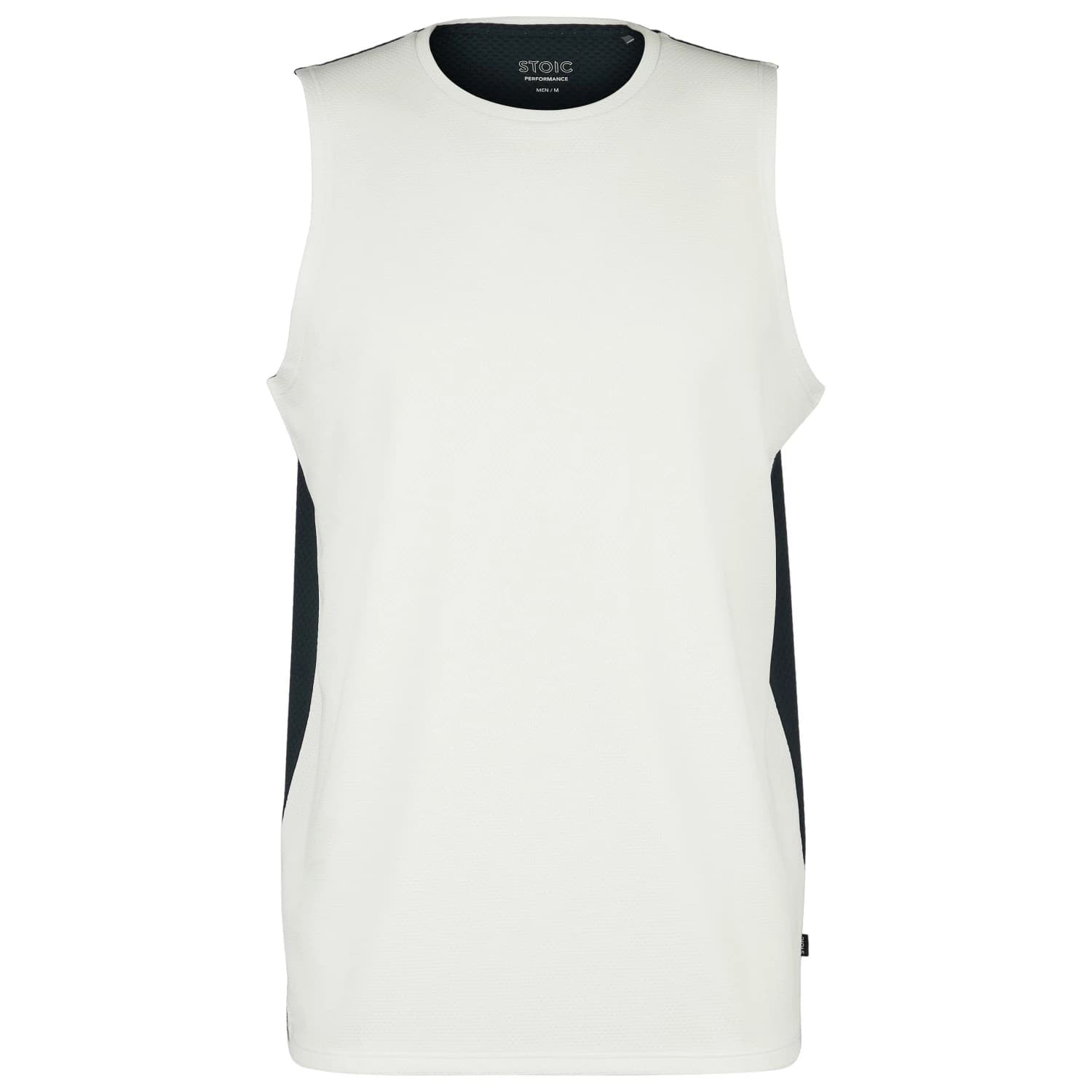 Мъжки потник с широка презрамка Stoic Performance ForsvikSt. Tank Tank top - Blanc White / Black