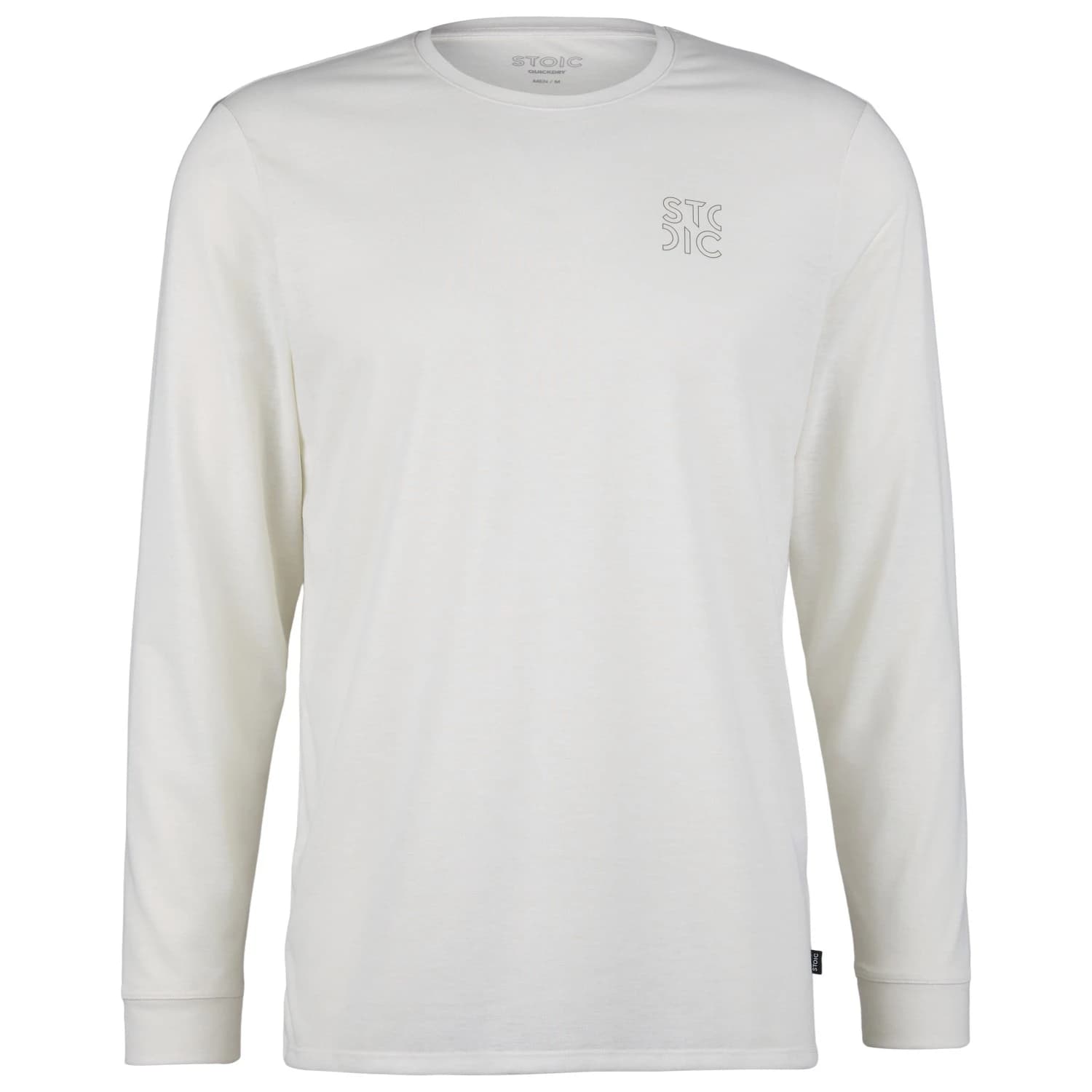 Мъжка спортна тениска Stoic QuickDry SkaraSt. Longsleeve Sport shirt - Blanc White