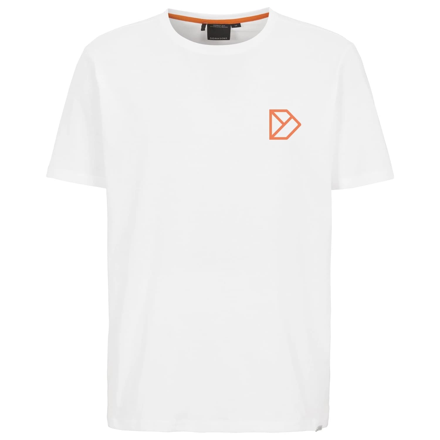 Мъжка тениска Didriksons Harald USX T SYO T-shirt - Snow White