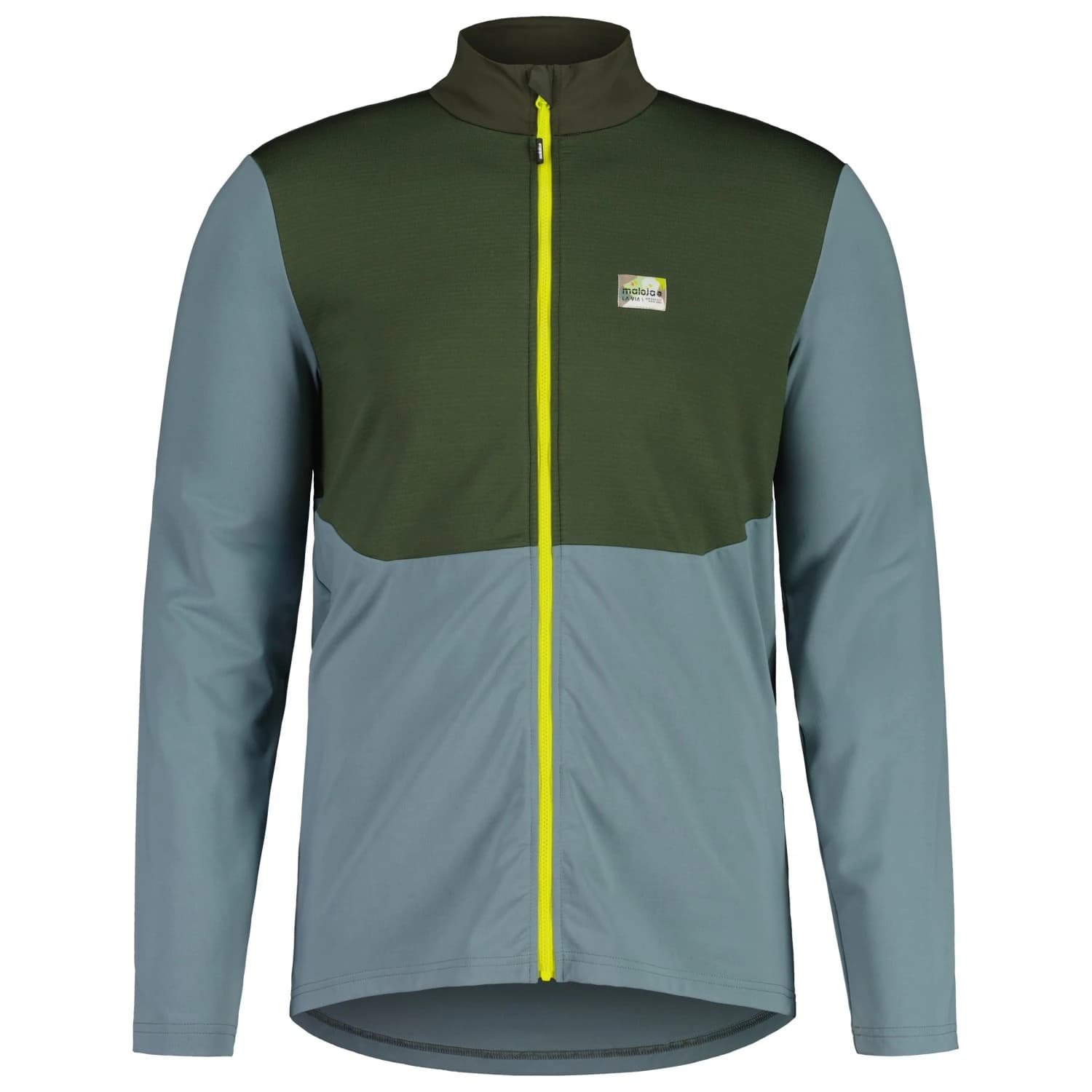 Мъжка спортна тениска Maloja DurachelM. Sport shirt - Shaded Sage Multi
