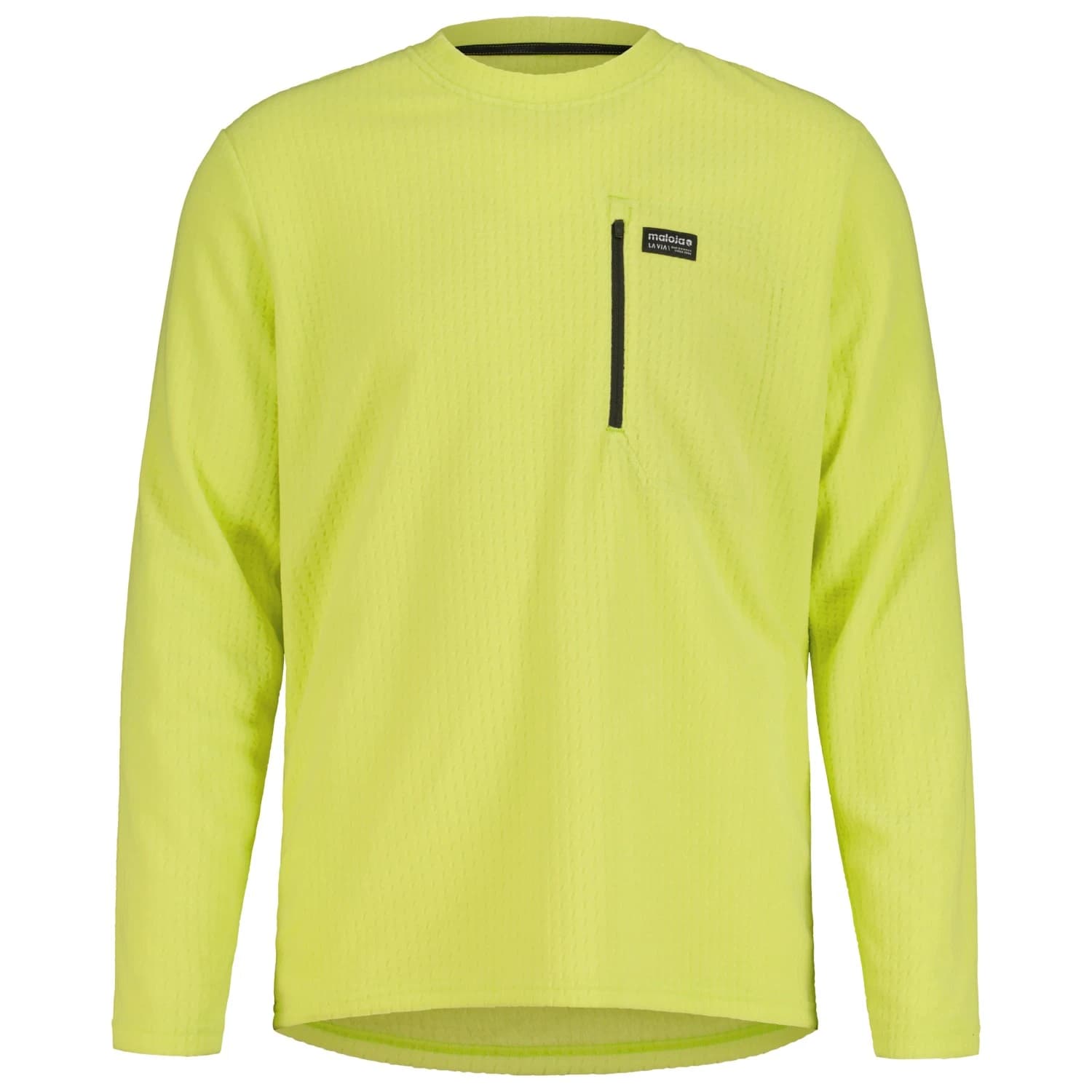 Мъжка спортна тениска Maloja GomionM. Sport shirt - Lemongrass