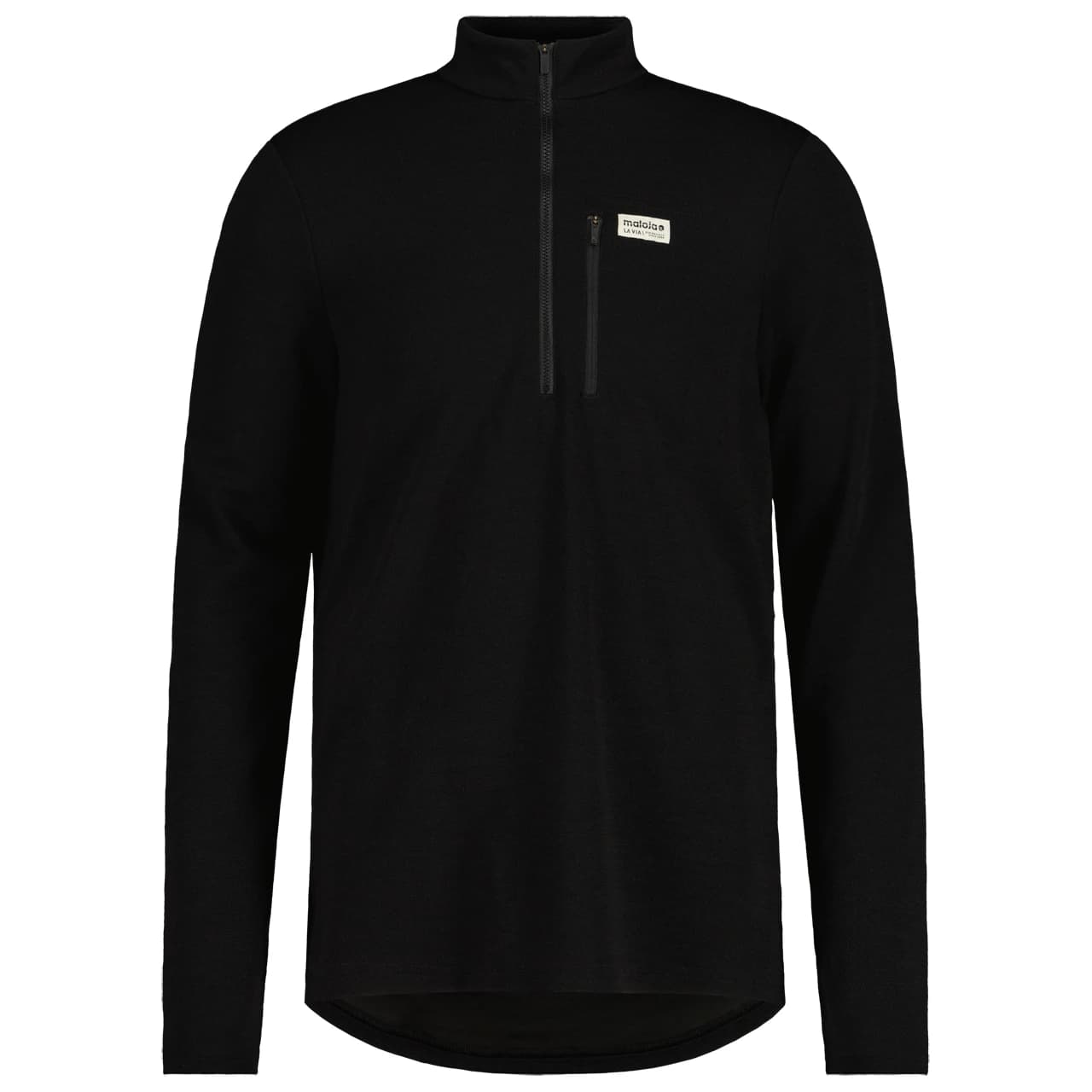 Мъжка спортна тениска Maloja PalfnerM. Sport shirt - Deep Black