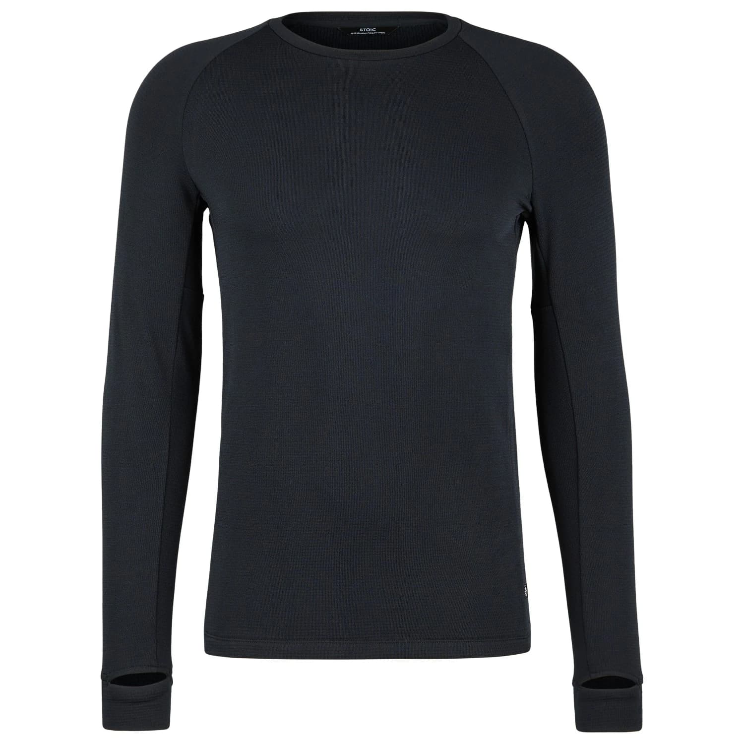 Мъжко мериносово термобельо Stoic MerinoSoft245 TuleboSt. L/S Merino shirt - Black