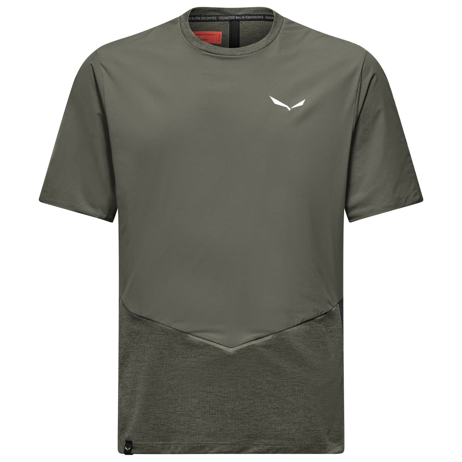 Мъжка спортна тениска Salewa Pedroc Dry Wind T-Shirt Sport shirt - Faded Green