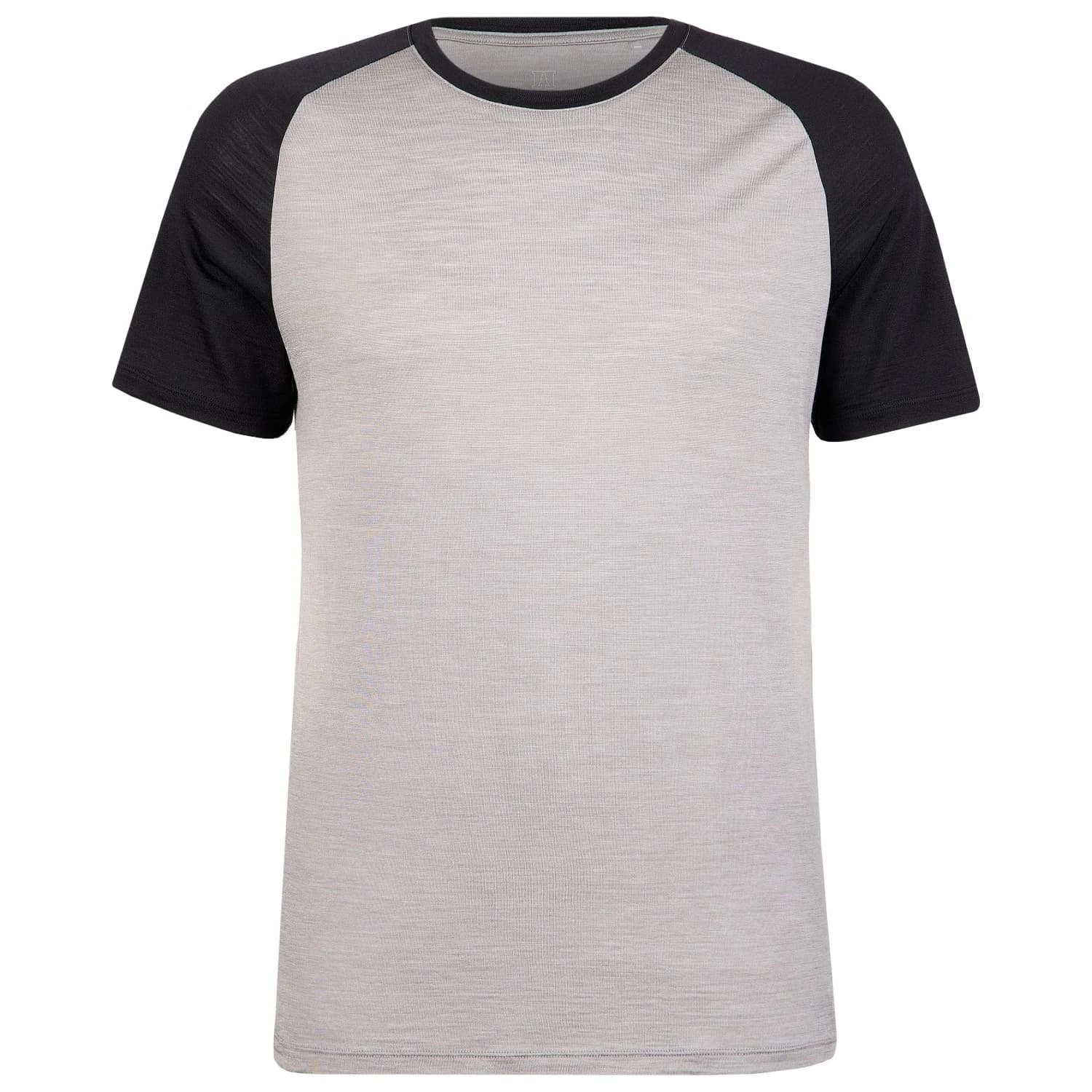 Мъжка мериносова блуза Heber Peak MerinoCool165 EvergreenHe. T-Shirt Merino shirt - Black / Ash Grey / Melange