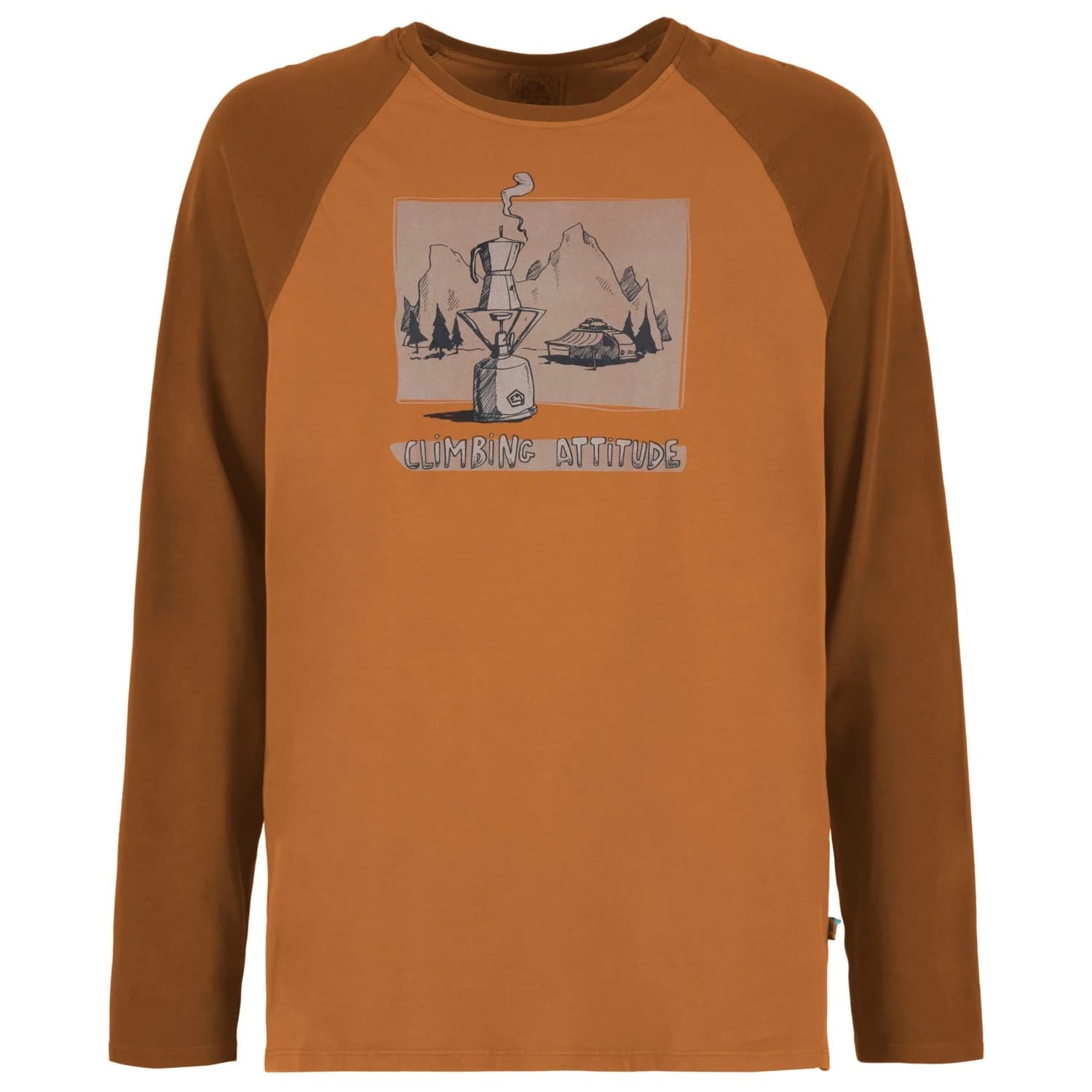 Блуза с дълъг ръкав E9 Long Coffee Longsleeve - Almond