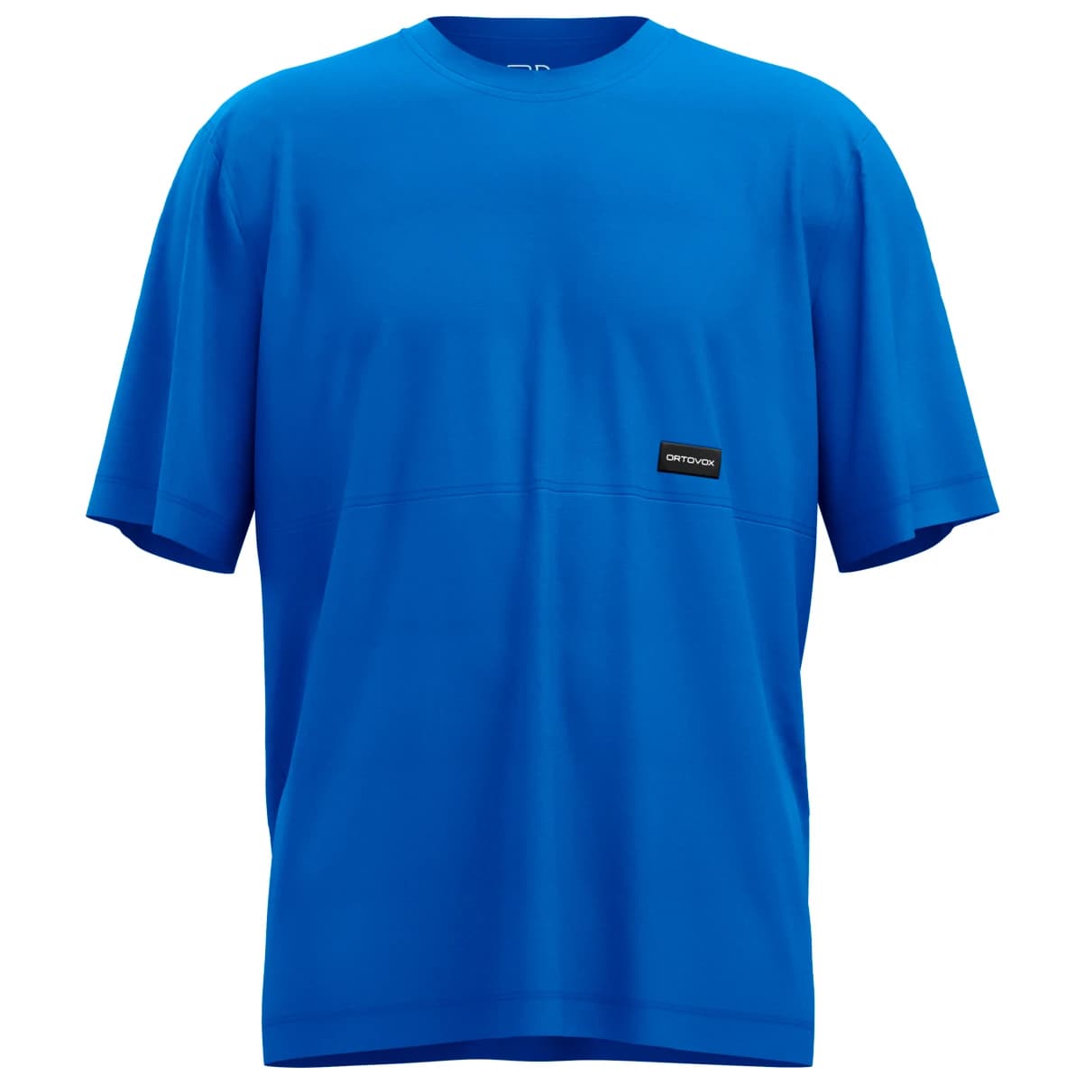 Мъжка мериносова блуза Ortovox 185 Merino Patch TS Merino shirt - Blue Note