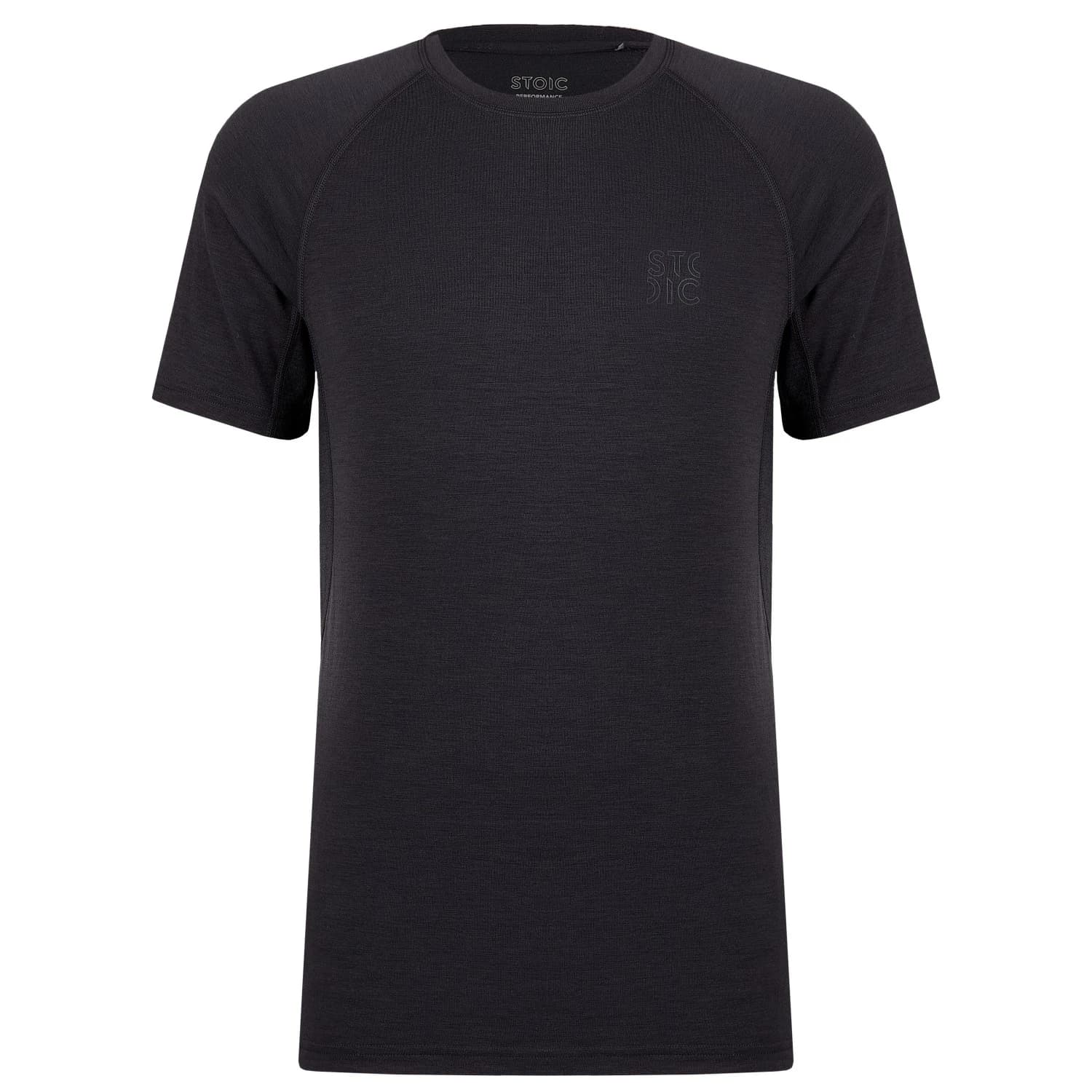 Мъжка мериносова блуза Stoic MerinoMesh150 SadjemSt. S/S Merino shirt - Black