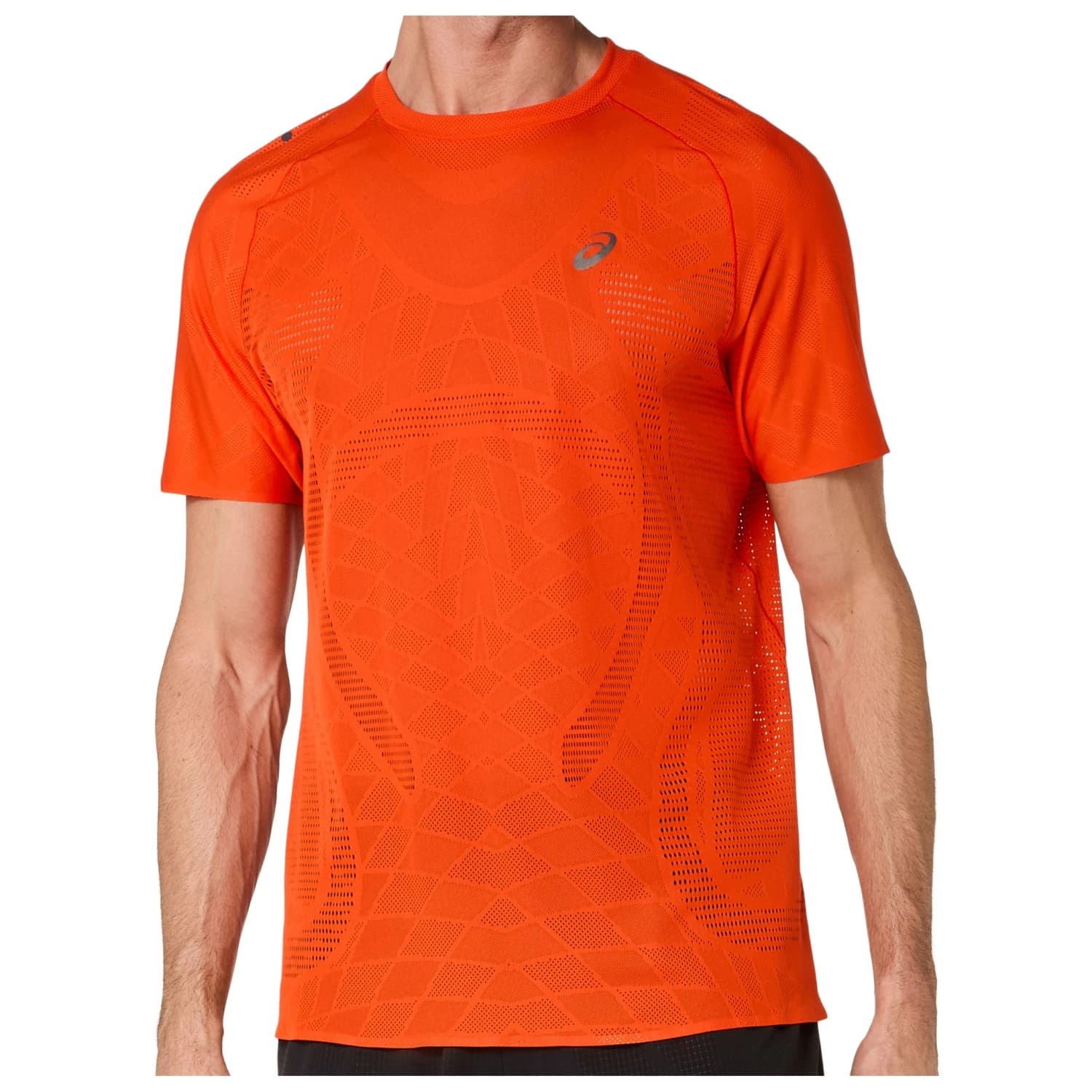 Мъжка тениска Asics Metarun S/S Top Running shirt - Cherry Tomato