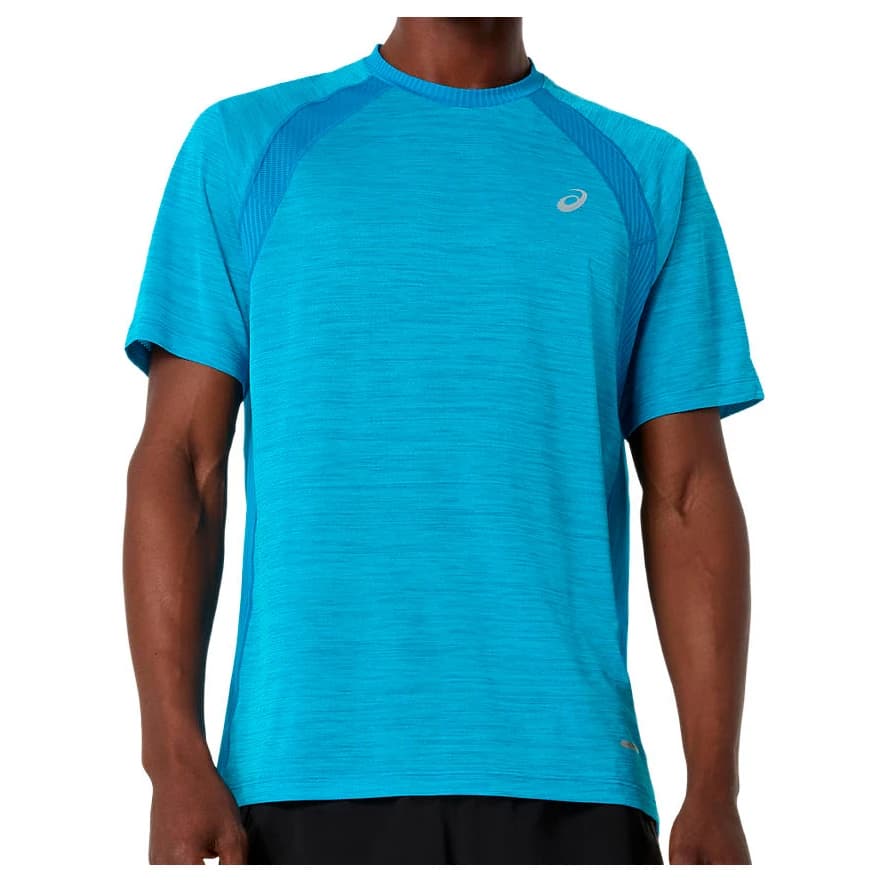 Мъжка тениска Asics Road S/S Top Running shirt - Aegean Blue