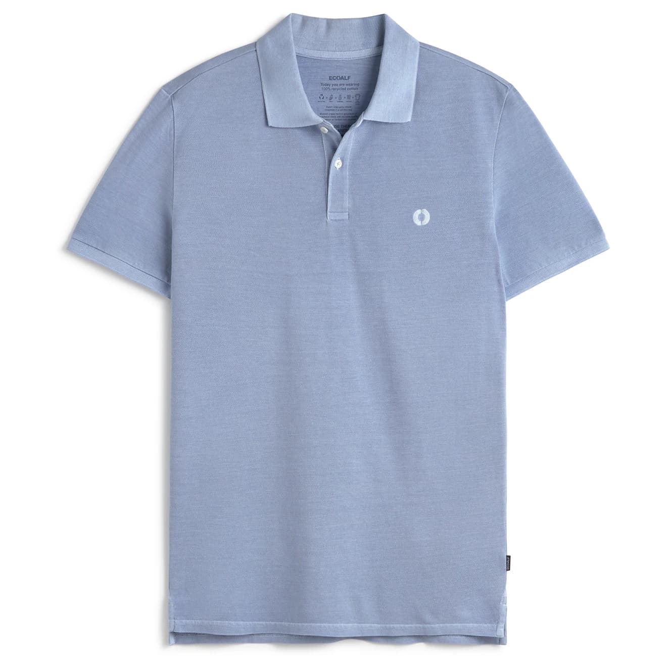 Мъжка поло тениска Ecoalf Tedan Polo shirt - Artic Blue