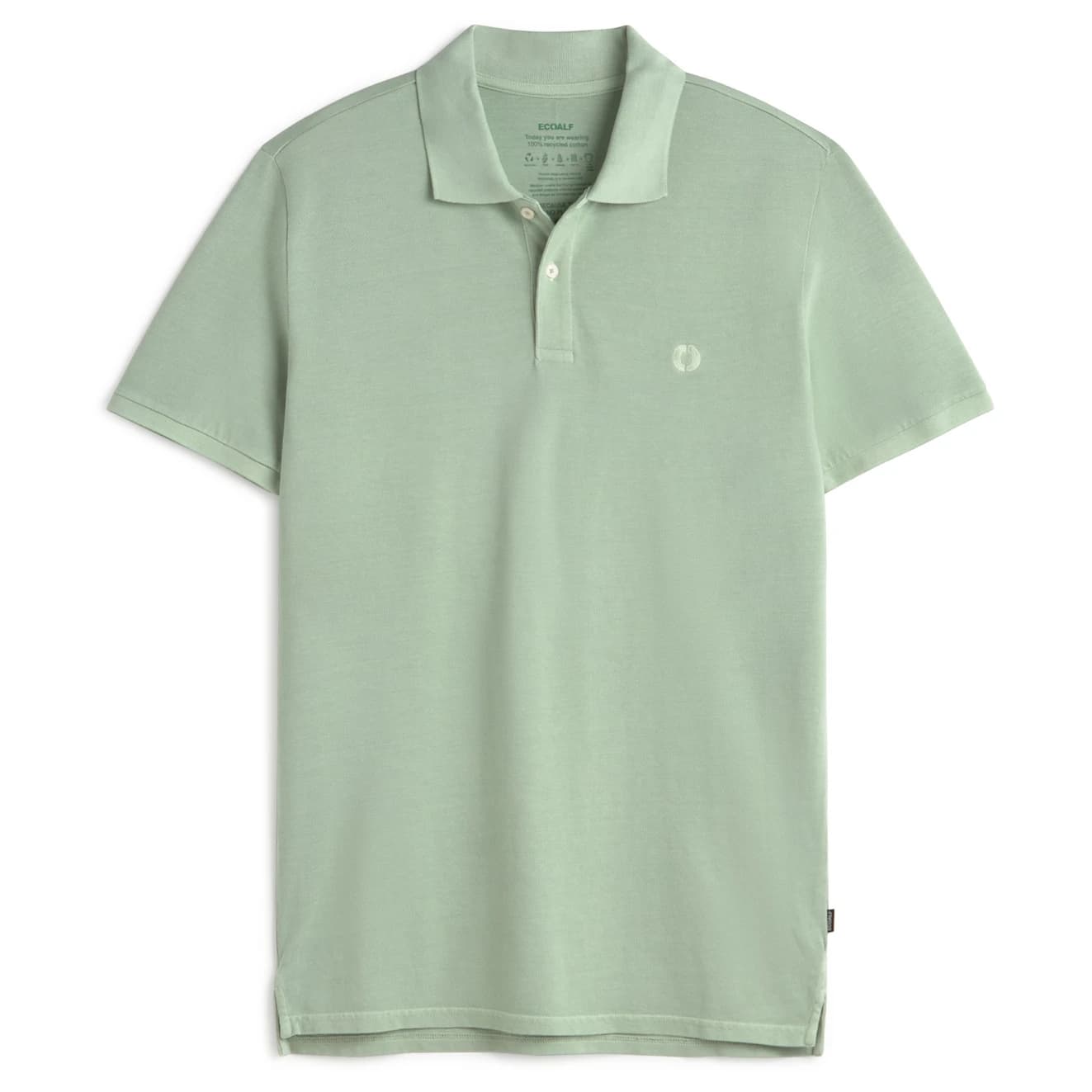 Мъжка поло тениска Ecoalf Tedan Polo shirt - Jade