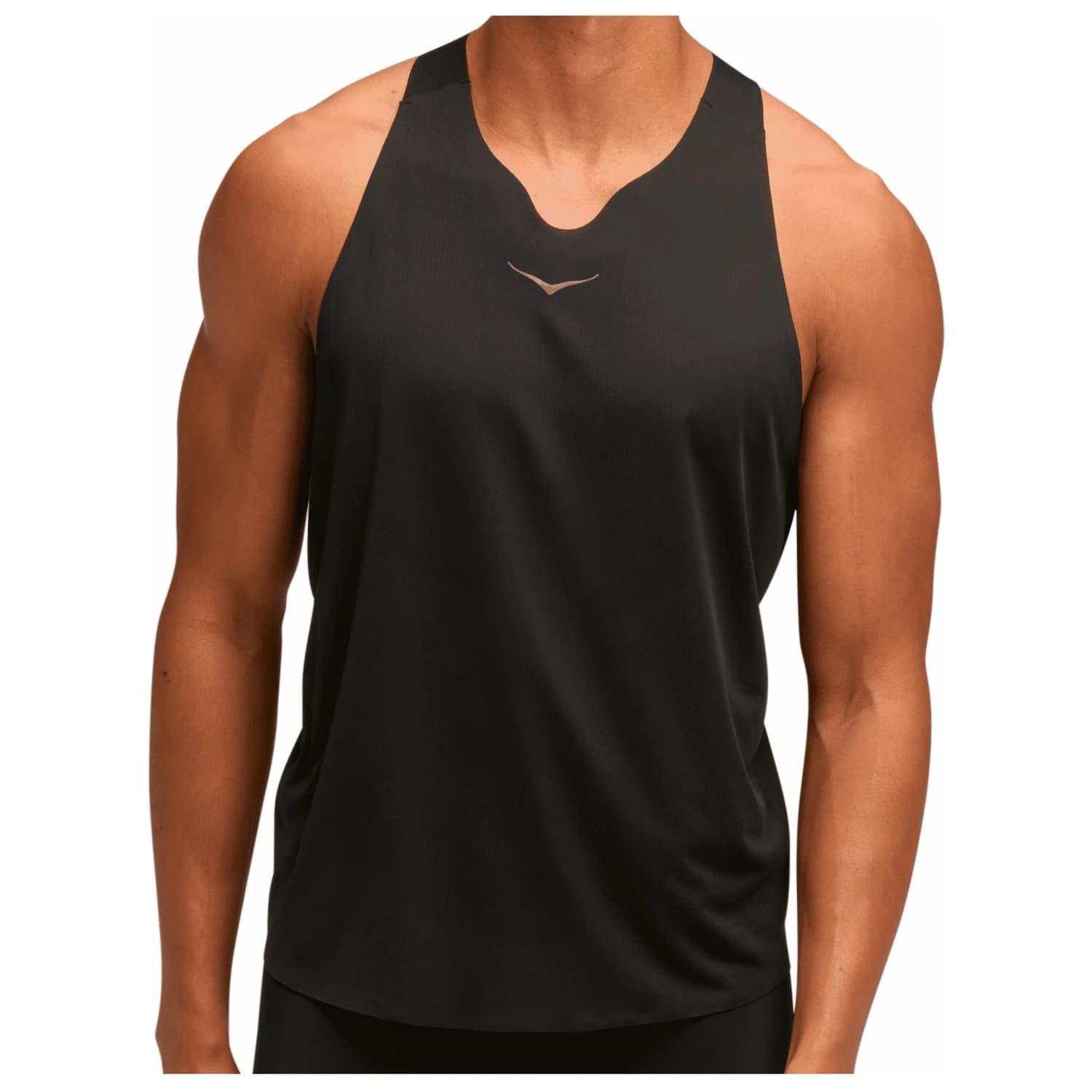 Мъжка тениска HOKA Race Day Singlet Running shirt - Black
