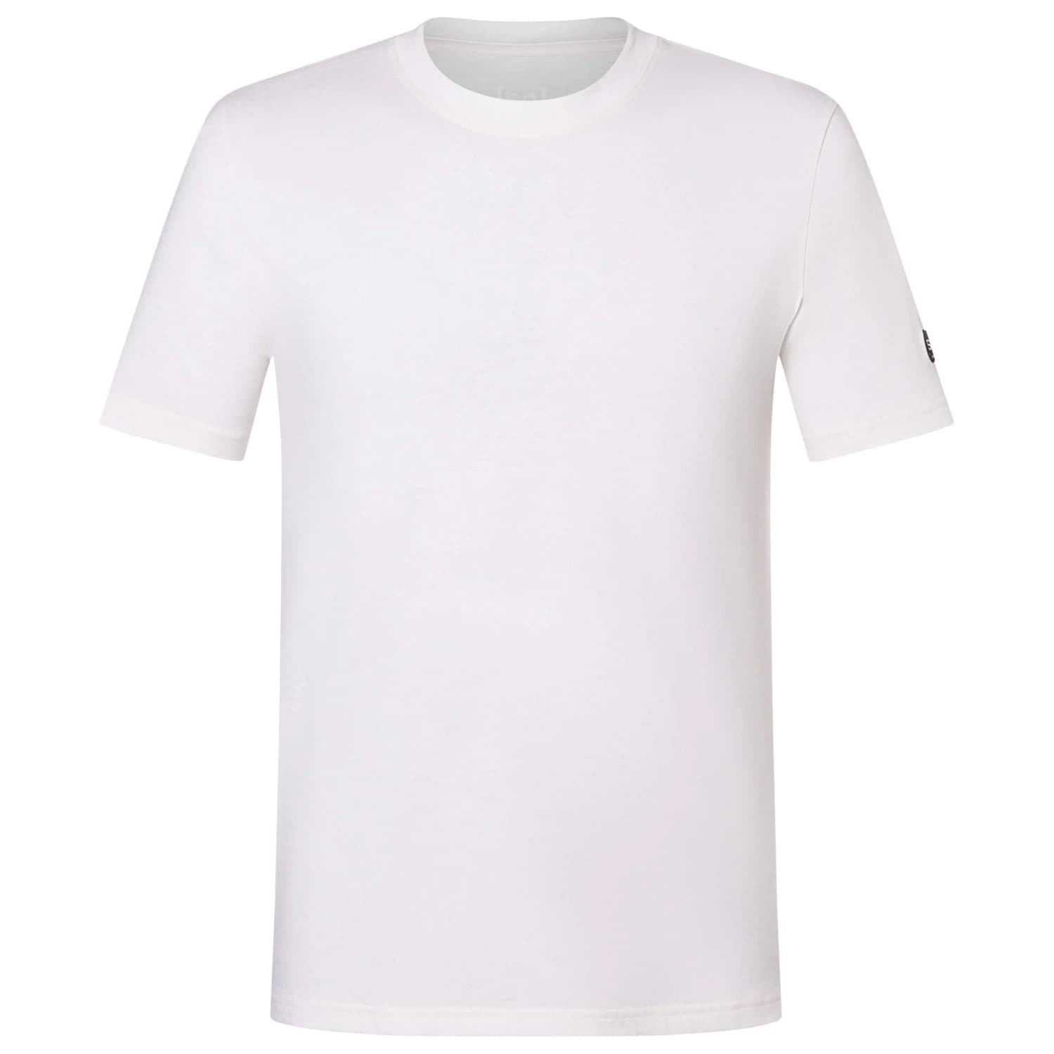 Мъжка мериносова блуза Super.natural Casual Bio Cotton Tee Merino shirt - Bright White