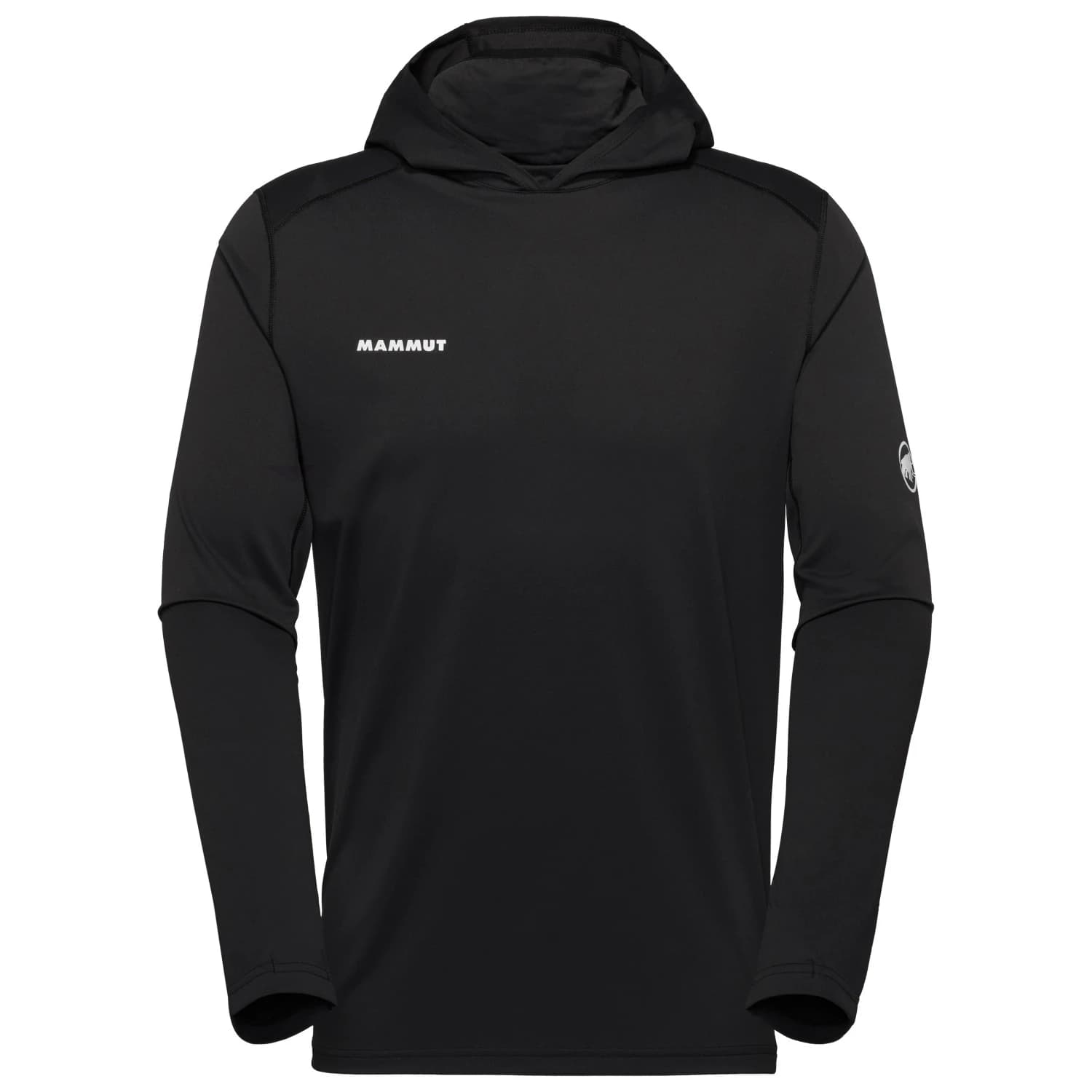 Мъжка спортна тениска Mammut Selun FL Sun Hoody Sport shirt - Black