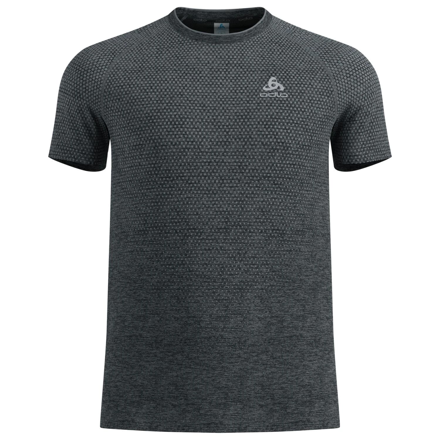 Мъжка тениска Odlo Essential Seamless T-Shirt Crew Neck S/S Running shirt - Grey Melange
