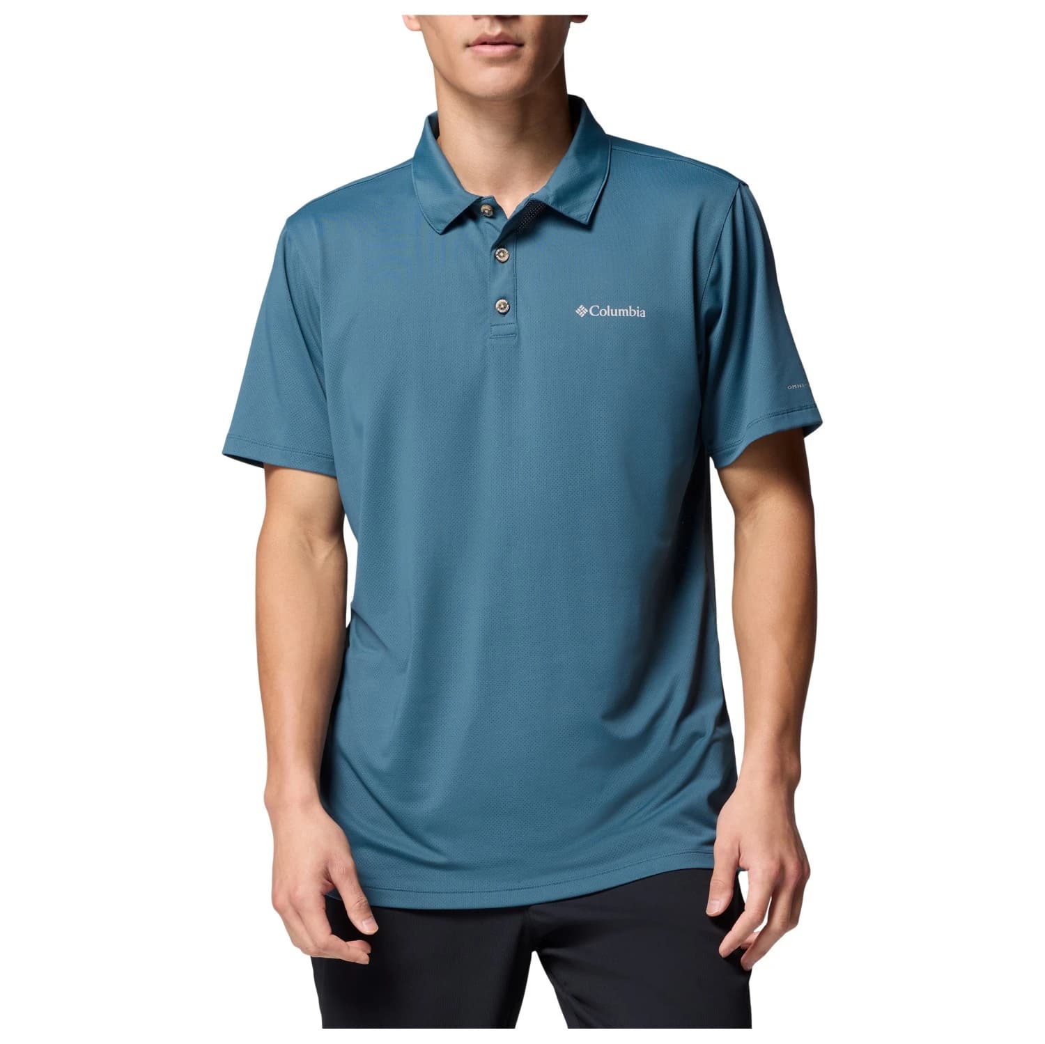 Мъжка поло тениска Columbia Tech Trail Utility Polo shirt - Everblue