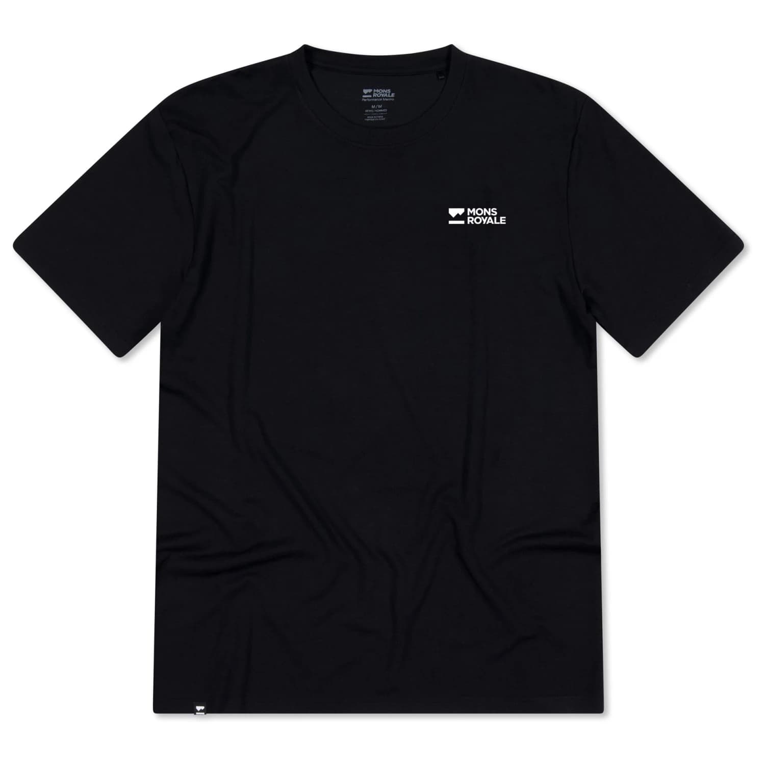 Мериносова блуза Mons Royale Icon Merino T-Shirt Merino shirt - Black