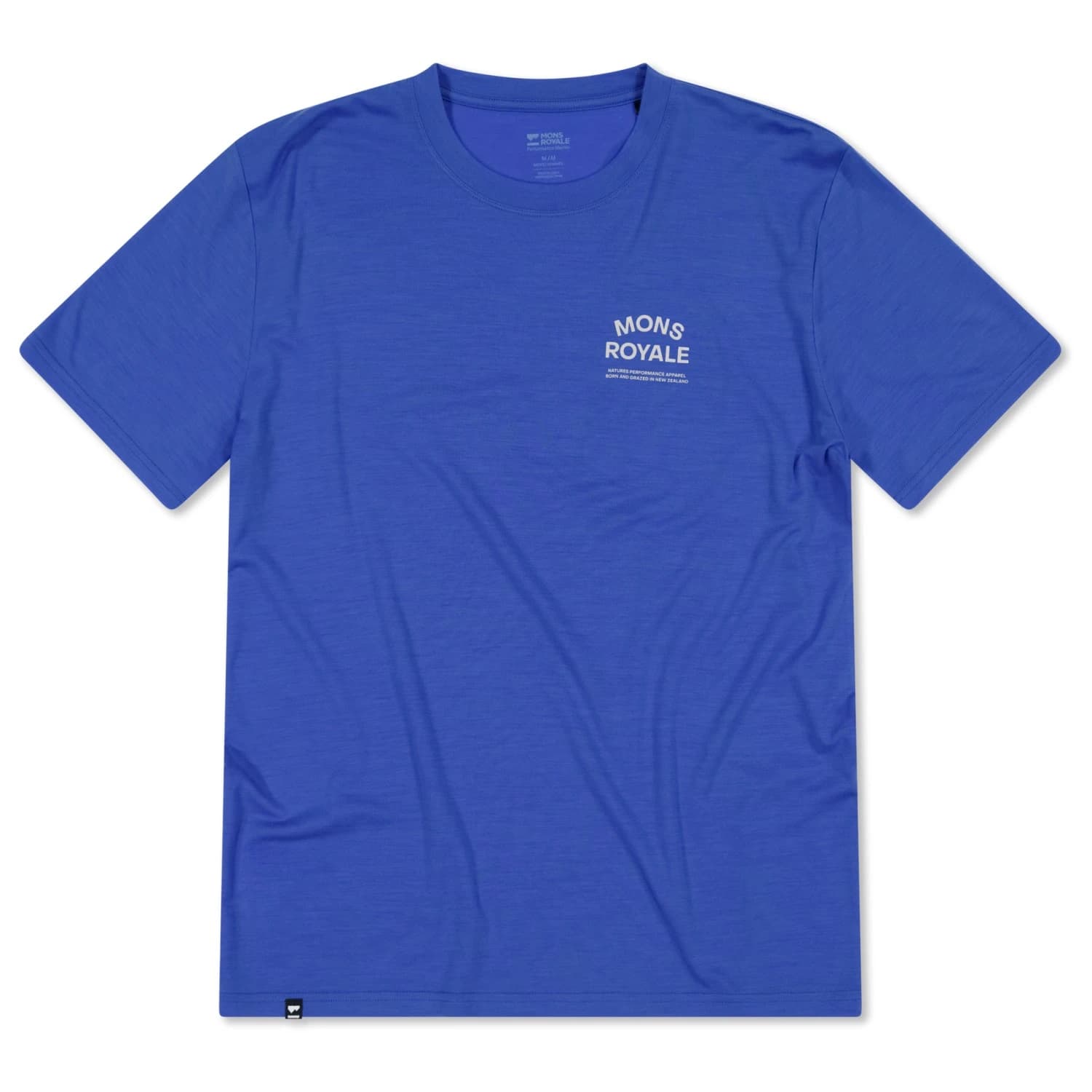 Мъжка мериносова блуза Mons Royale Icon Merino T-Shirt Merino shirt - Ultramarine