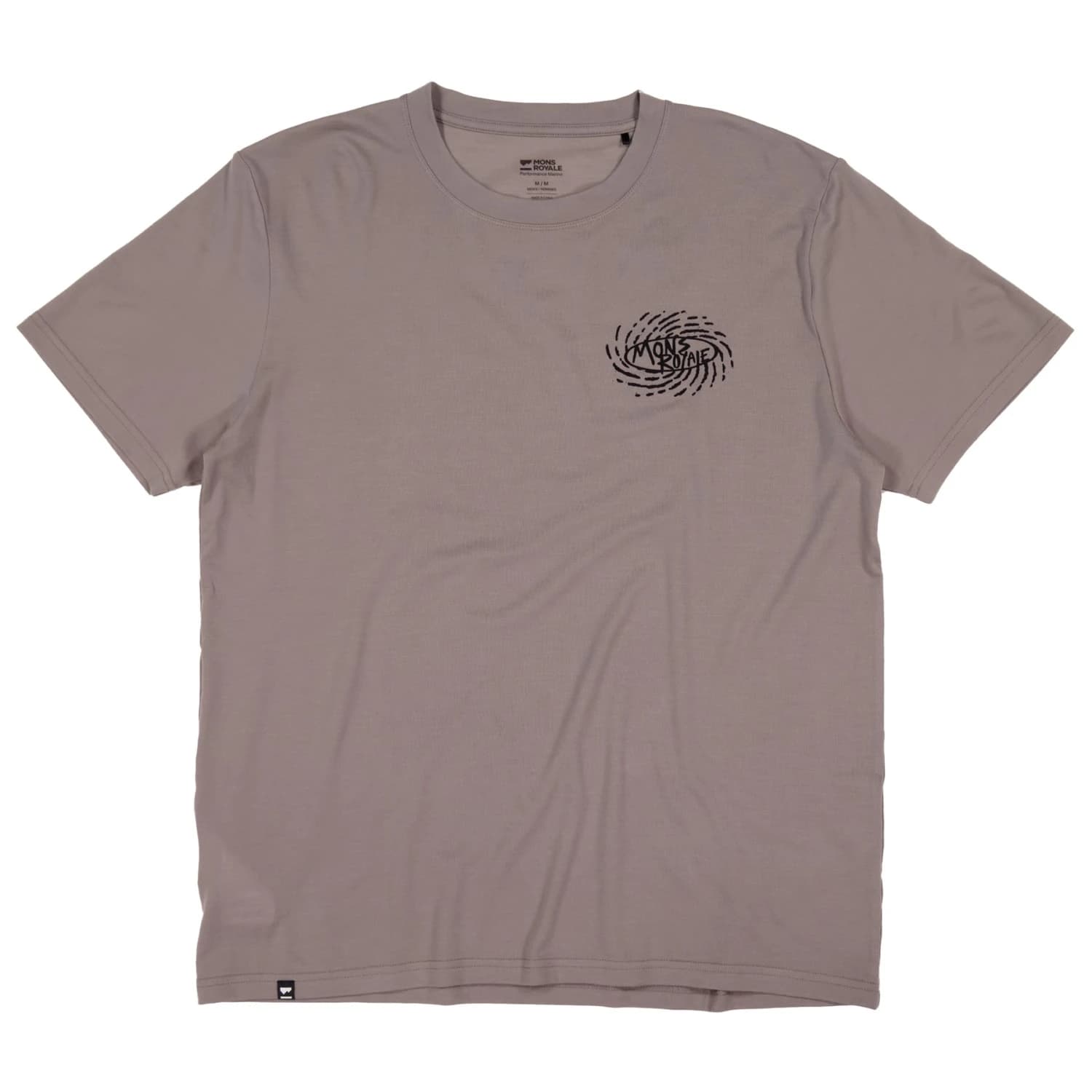 Мериносова блуза Mons Royale Icon Merino T-Shirt Merino shirt - Cinder