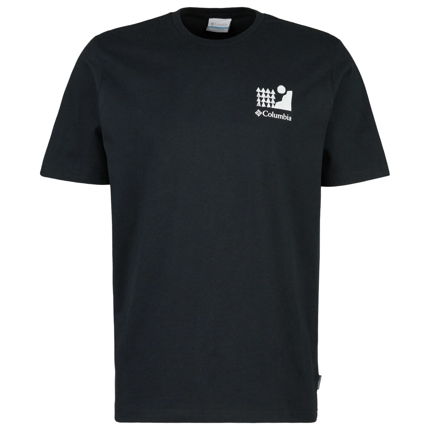 Мъжка тениска Columbia Explorers Canyon Back S/S Tee T-shirt - Black Explore