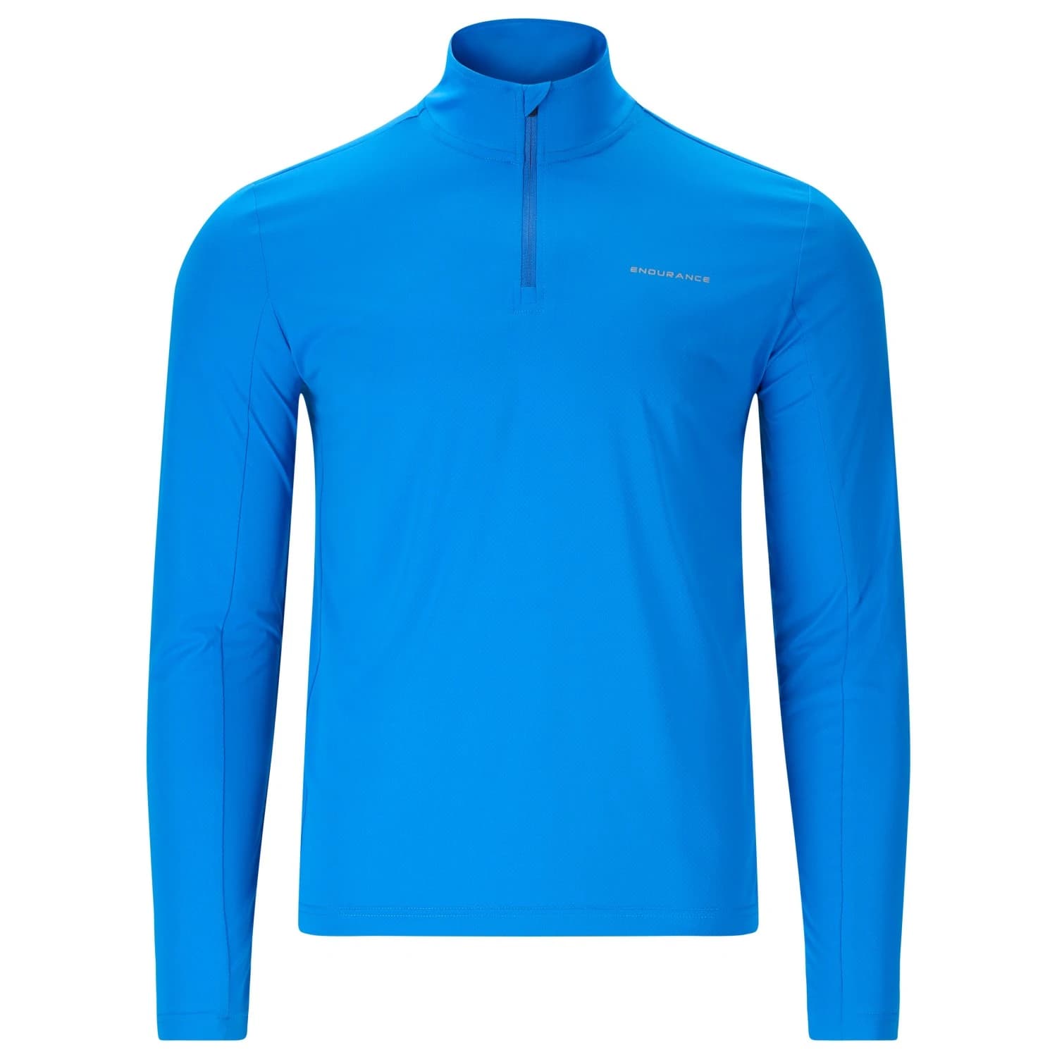 Мъжка тениска ENDURANCE Omais Midlayer Running shirt - Victoria Blue