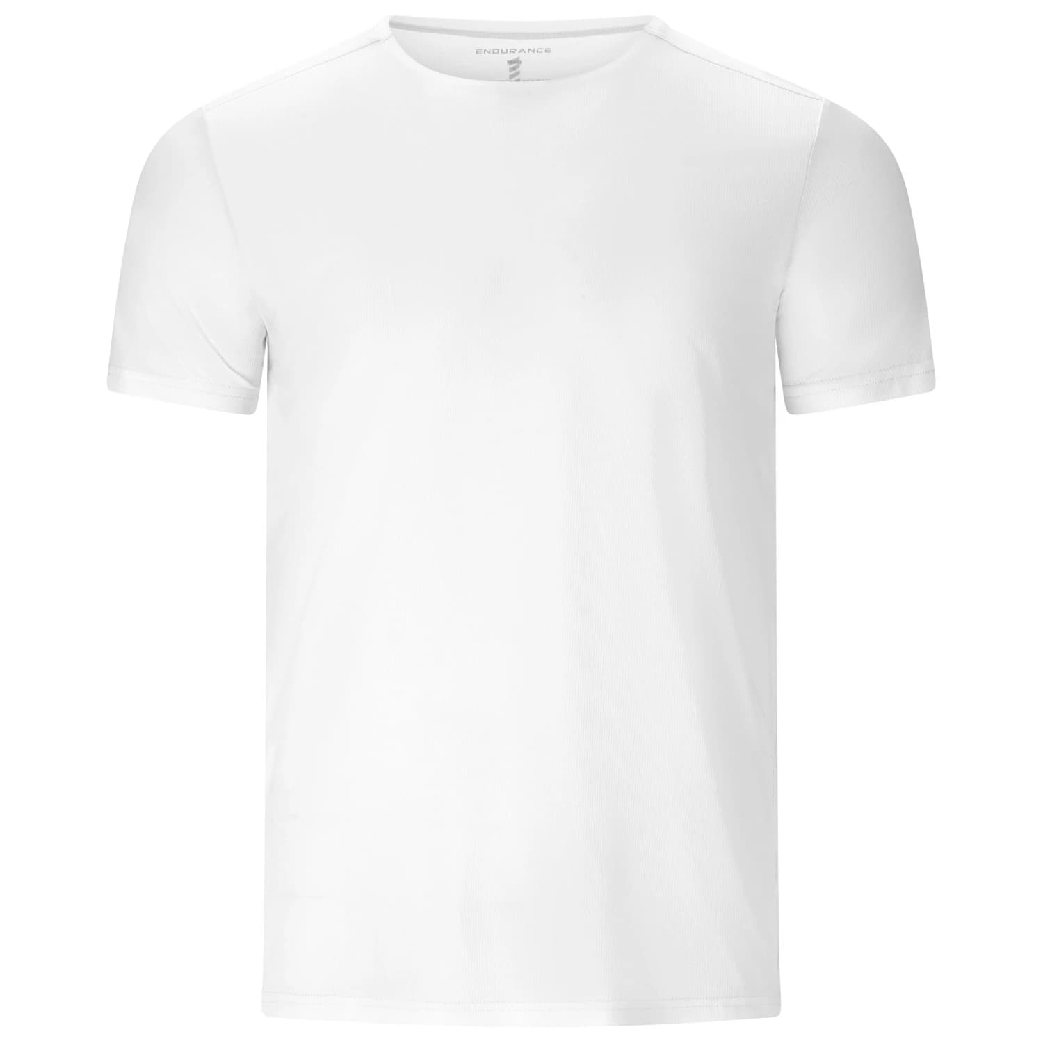 Мъжка тениска ENDURANCE Waane Technical S/S Tee Running shirt - White
