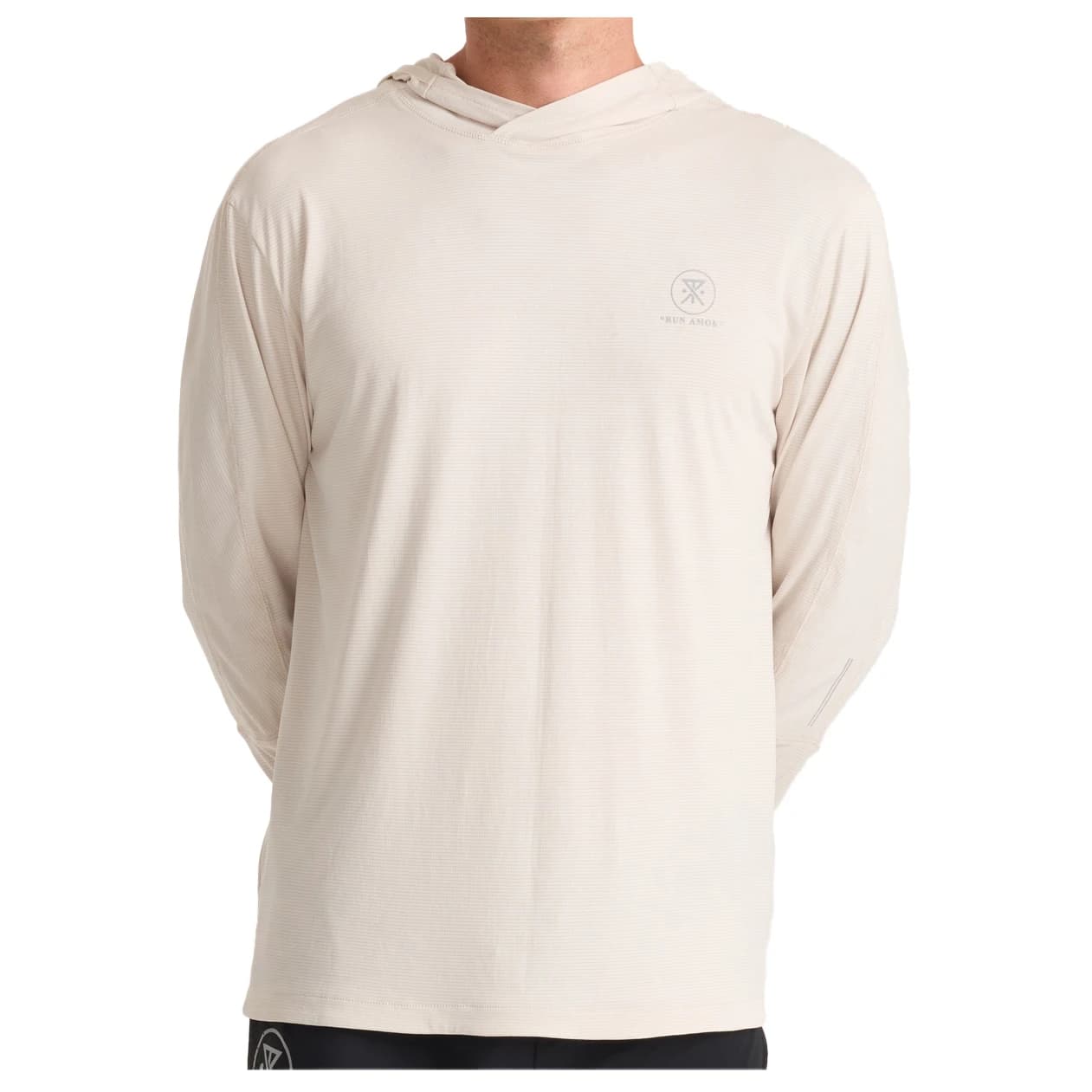 Мъжка тениска Roark Alta Elite Trail Hood Running shirt - Grey