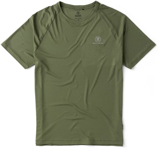 Мъжка тениска Roark Alta Elite Trail S/S Running shirt - Light Military