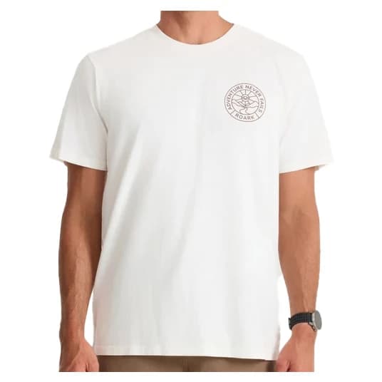 Тениска Roark Division T-shirt - Off White