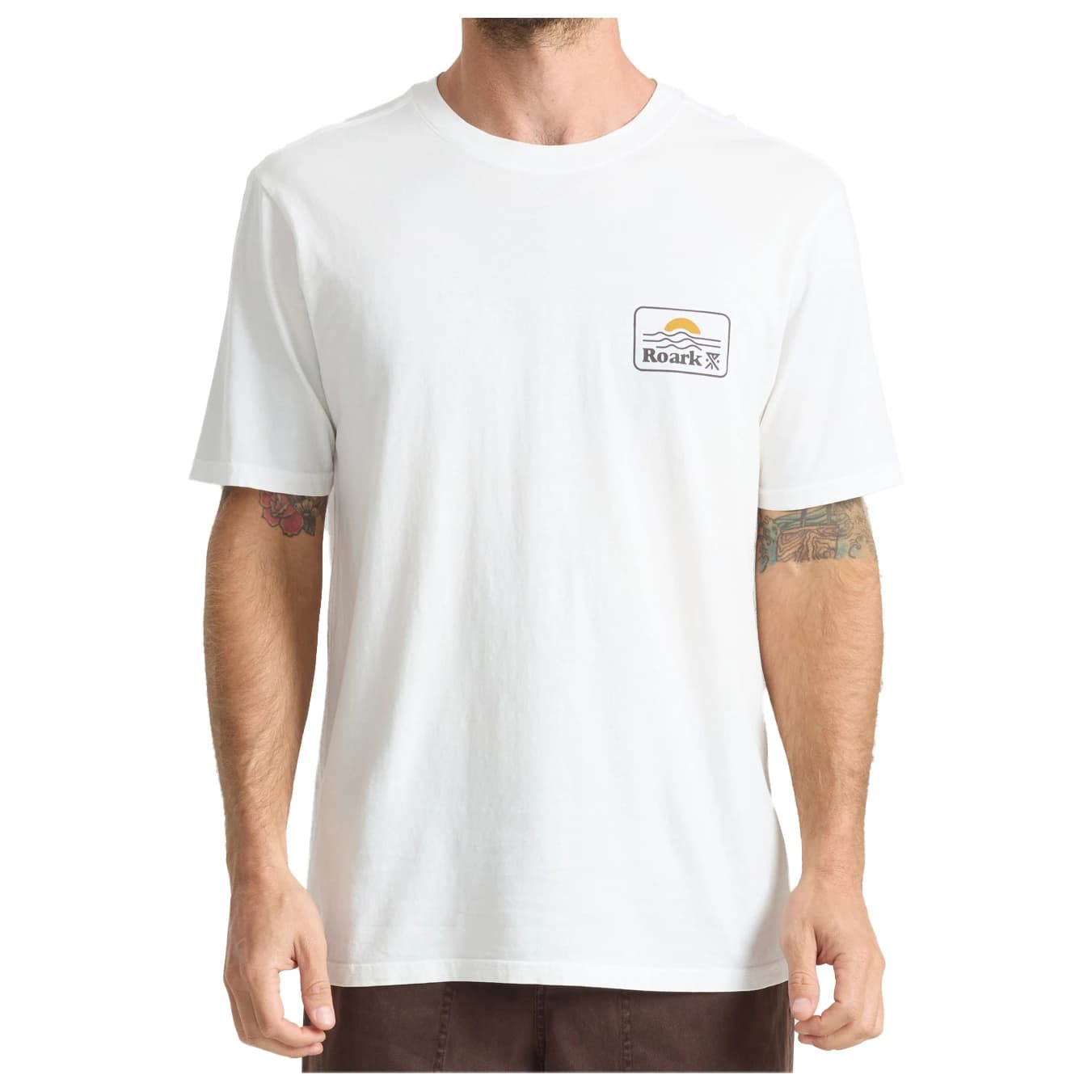 Мъжка тениска Roark Earth & Sea S/S T-shirt - Off White