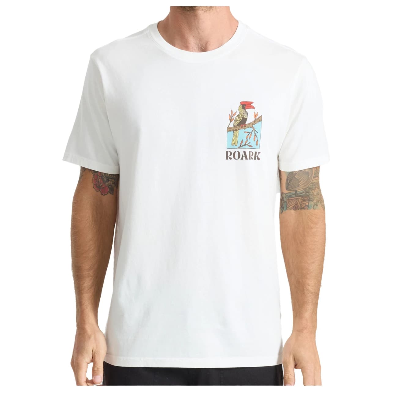 Мъжка тениска Roark Enjoy T-shirt - Off White