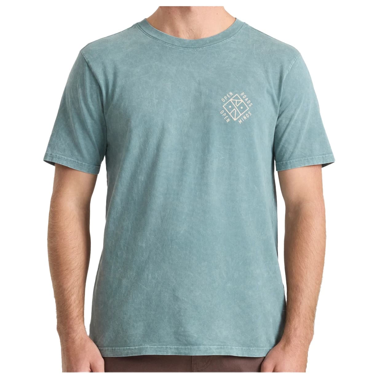 Мъжка тениска Roark Ghostrider T-shirt - Slate Green