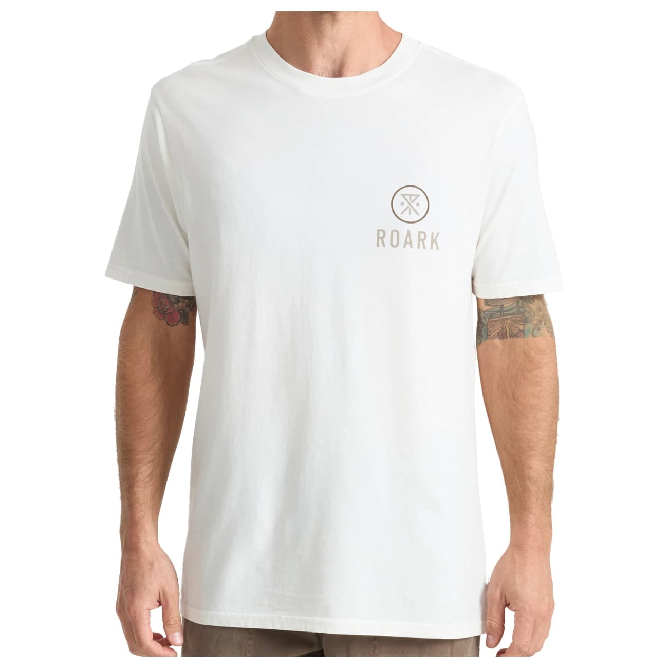 Мъжка тениска Roark Safe Camp XL T-shirt - Off White