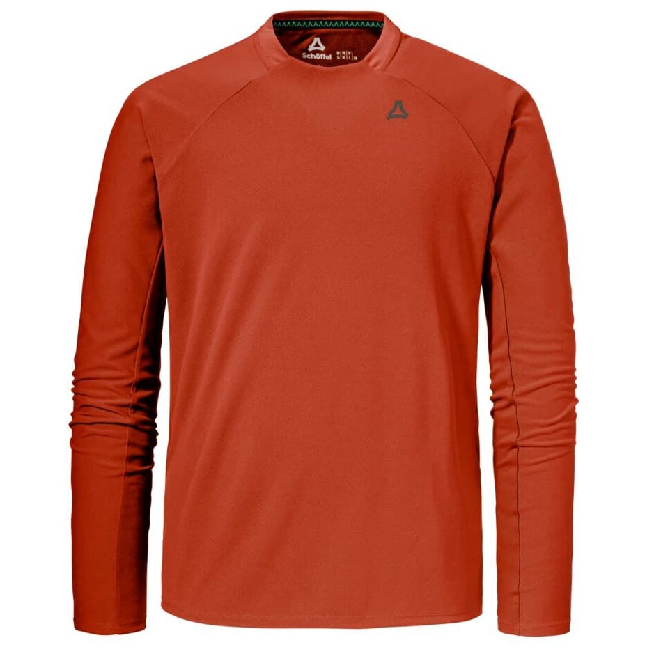 Мъжка спортна тениска Schöffel Longsleeve Style Enixa Sport shirt - Dark Crabapple