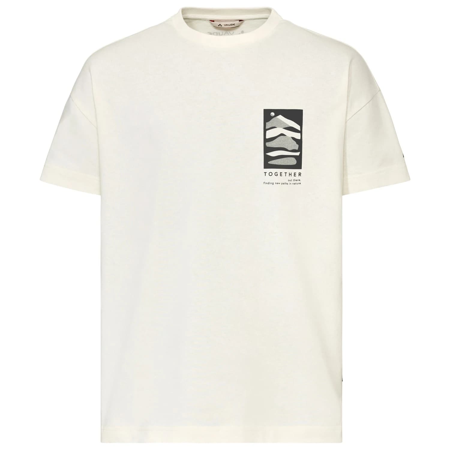 Мъжка тениска Vaude Redmont Heavyweight T-Shirt - Offwhite