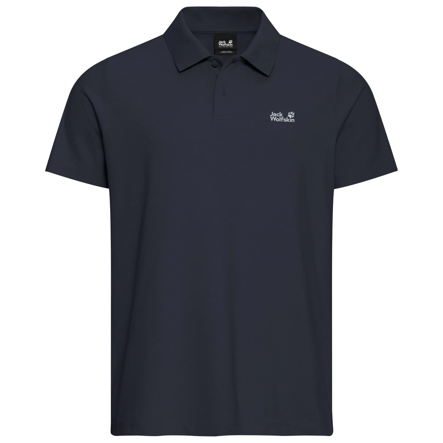 Мъжка поло тениска Jack Wolfskin Essential Polo shirt - Dark Navy