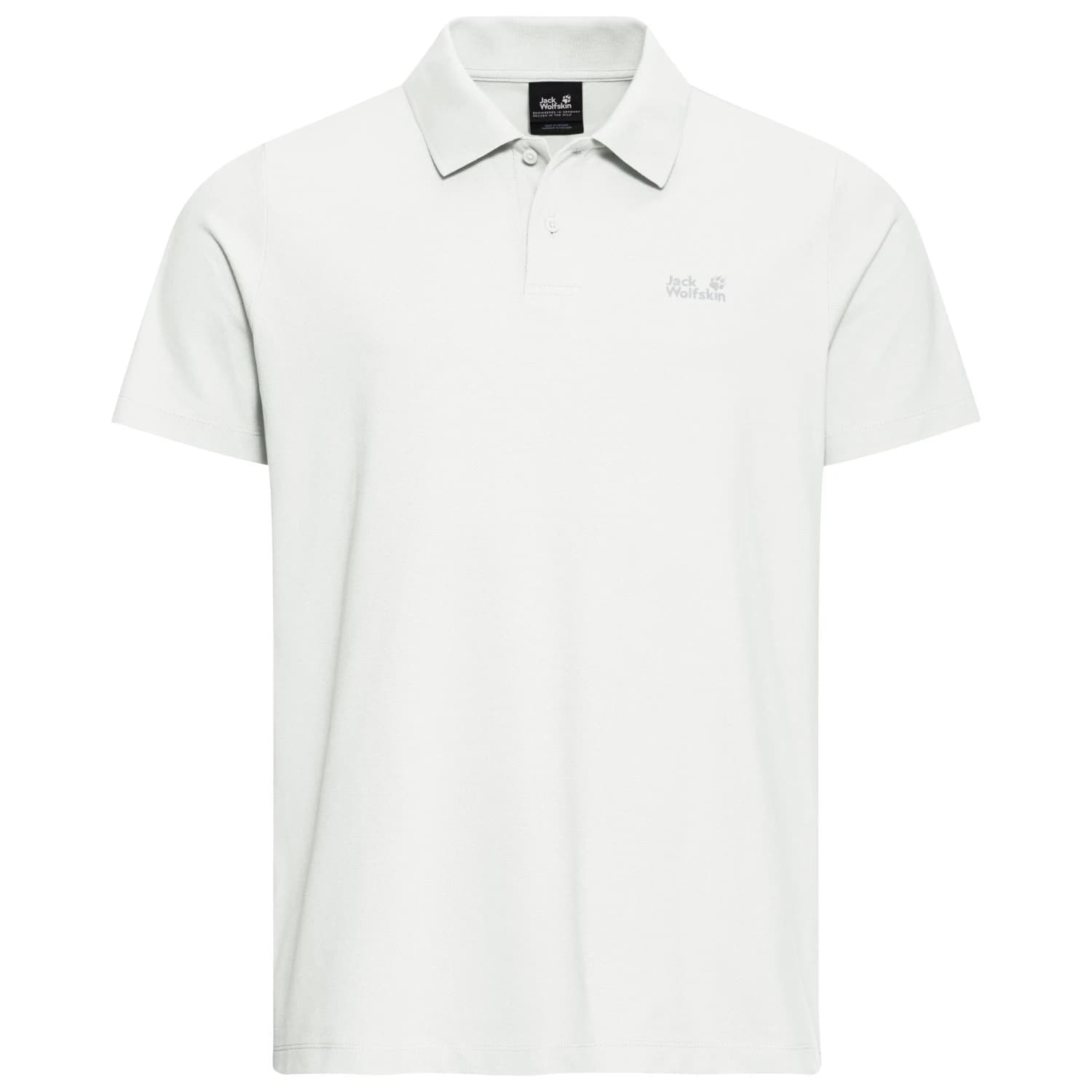 Мъжка поло тениска Jack Wolfskin Essential Polo shirt - Stark White