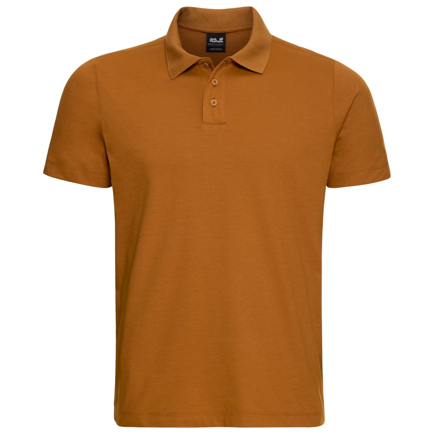 Мъжка поло тениска Jack wolfskin Travel Polo shirt - Autumn Leaves