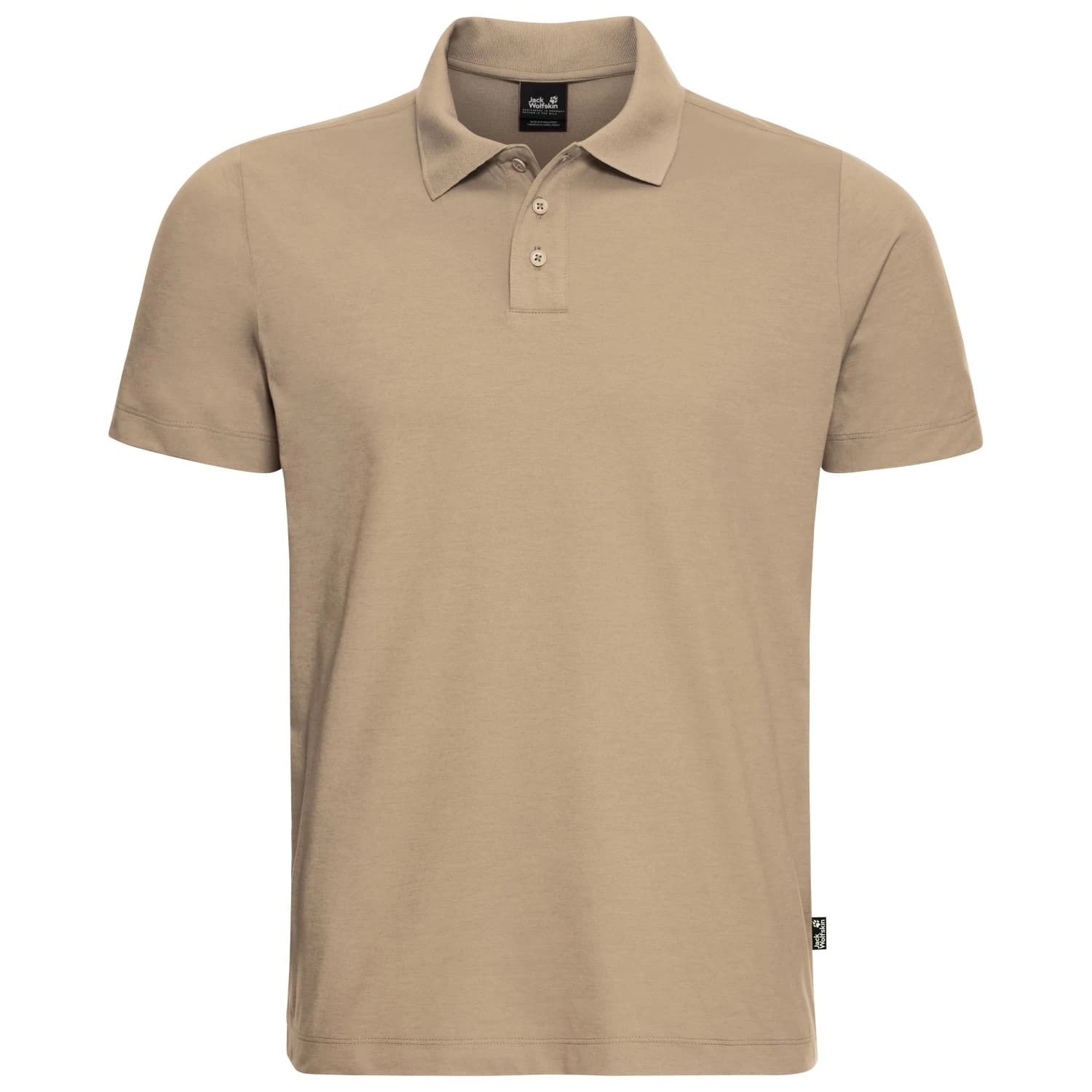 Мъжка поло тениска Jack wolfskin Travel Polo shirt - Hazel Wood
