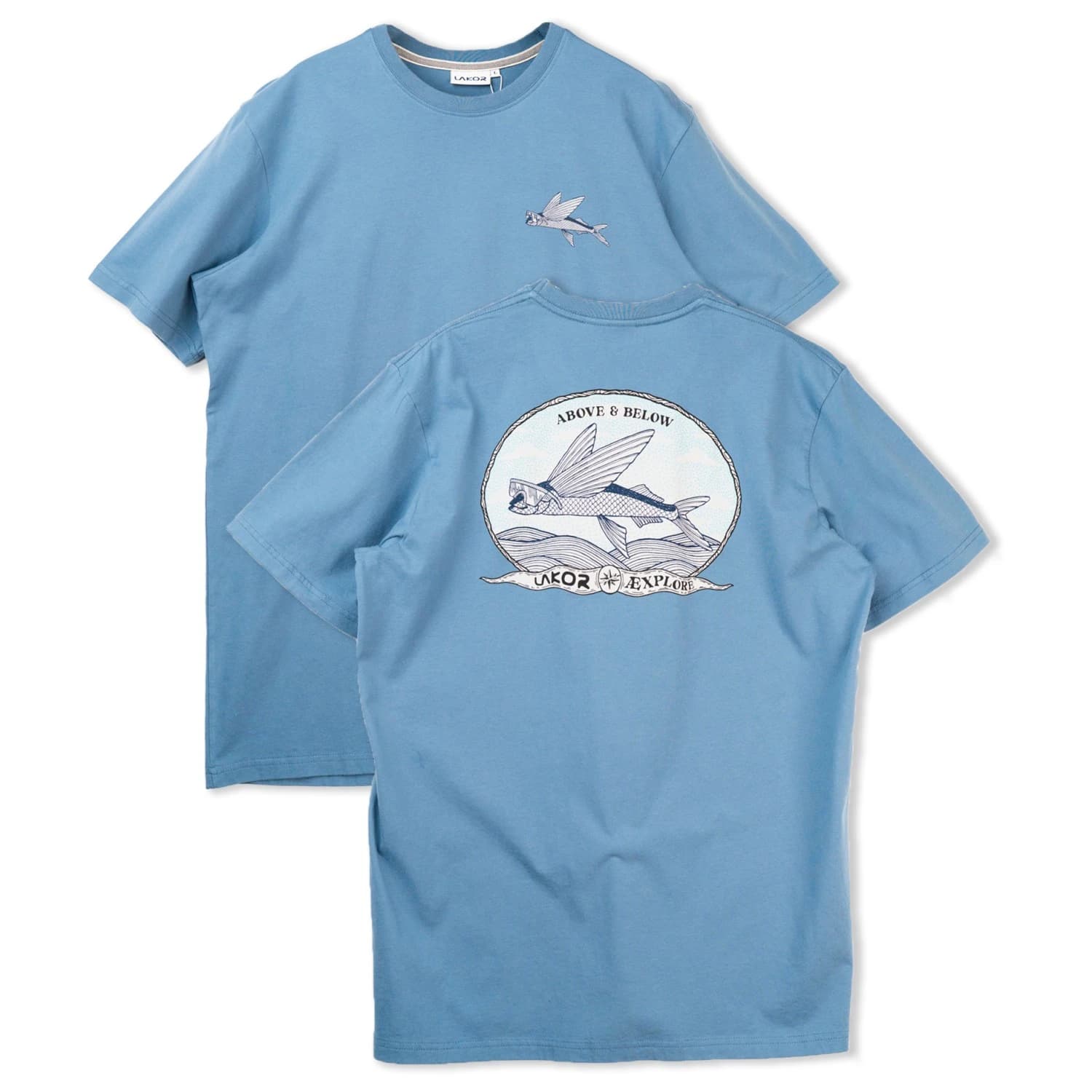 Мъжка тениска LAKOR Above and Below T-Shirt - Bering Sea