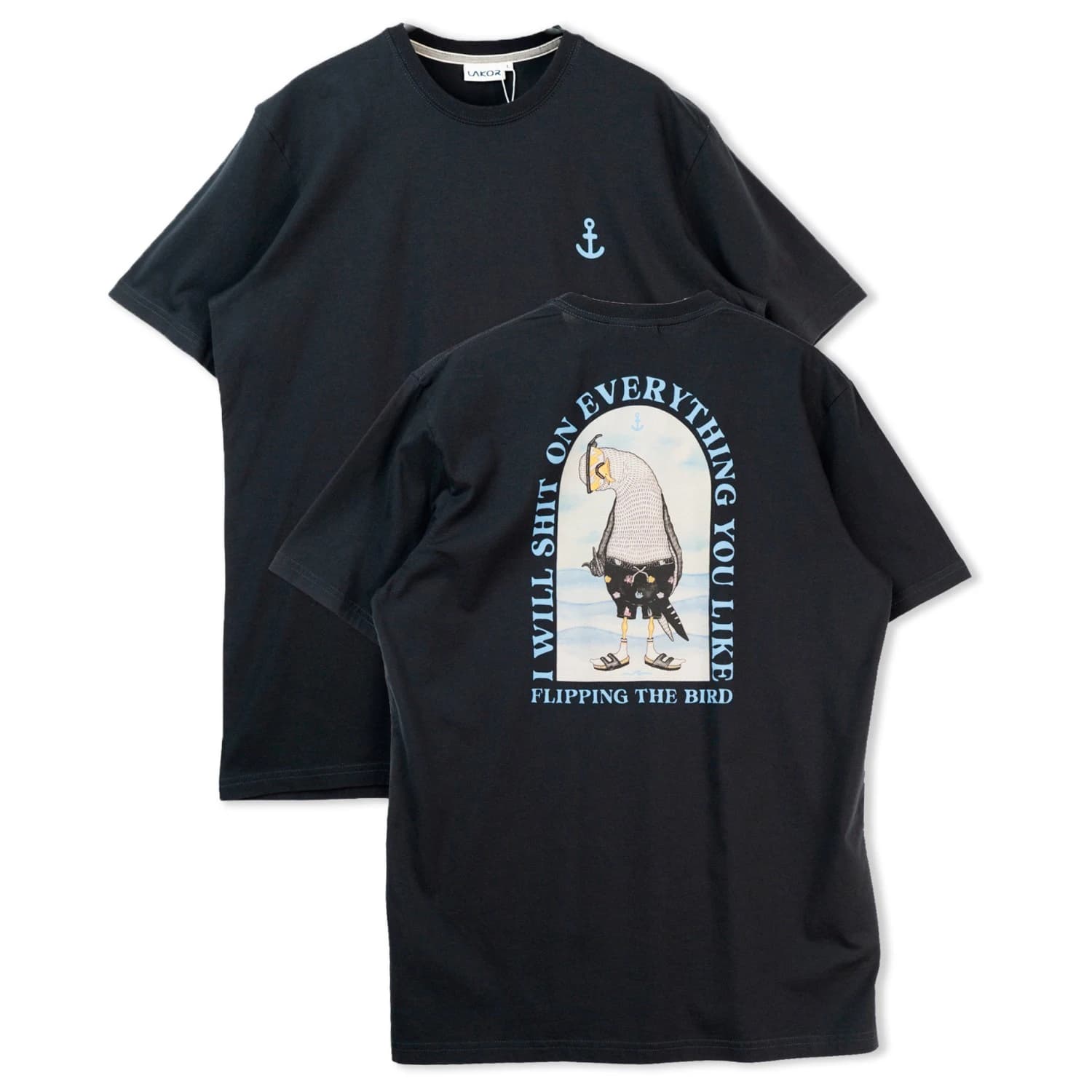 Мъжка тениска LAKOR Back Flipping T-Shirt - Moonless Night