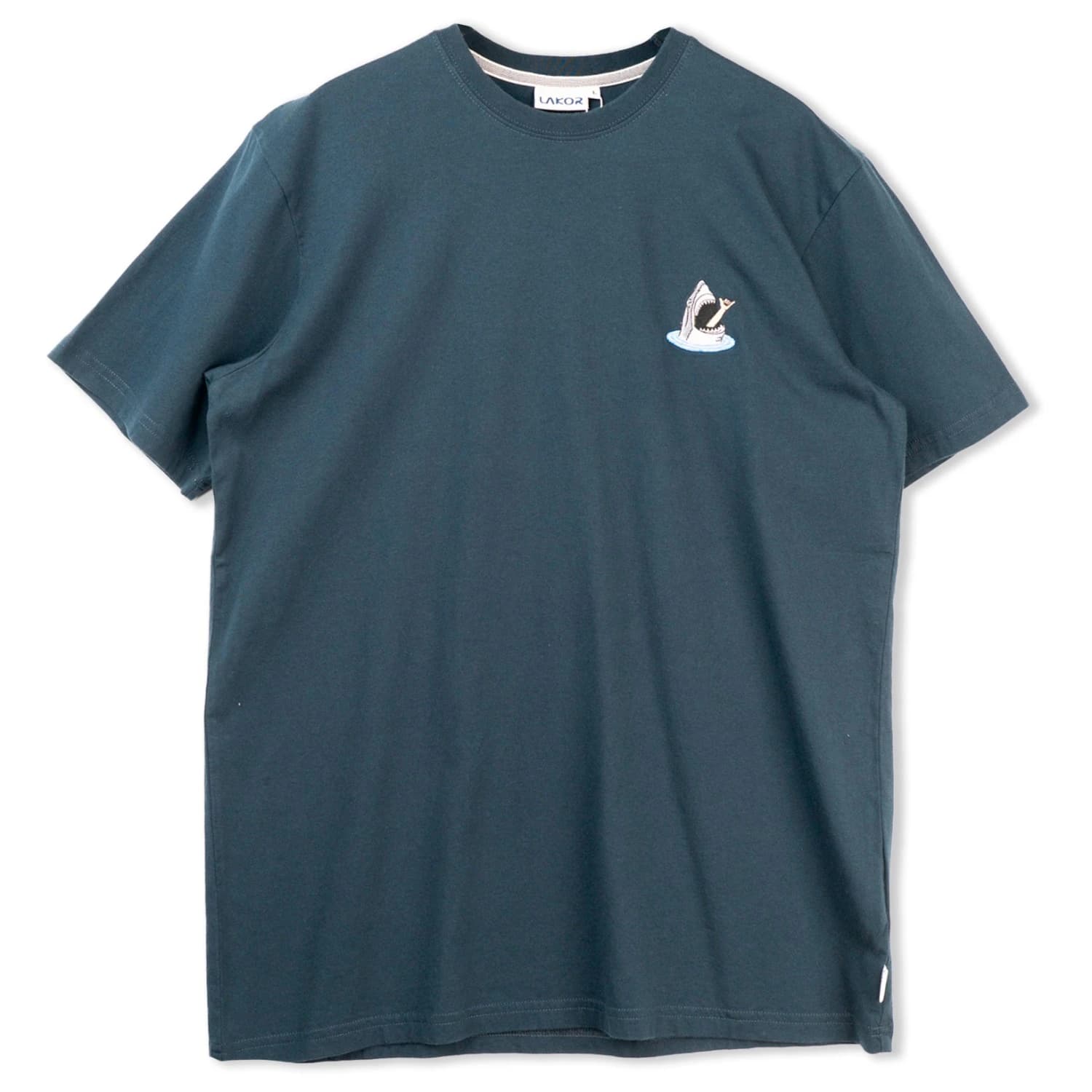 Мъжка тениска LAKOR Mini Shark Shaka T-Shirt - Blueberry