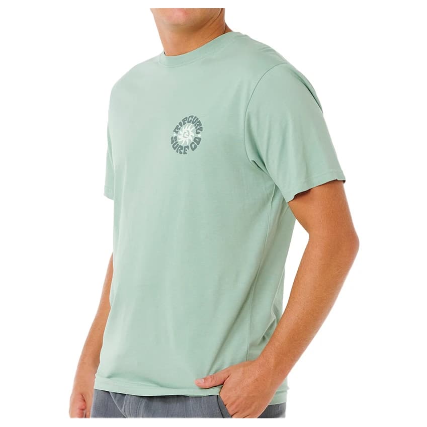 Мъжка тениска Rip curl Pacific Rinse Circle Tee T-shirt - Aloe