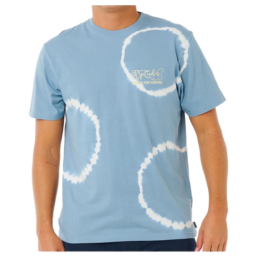 Мъжка тениска Rip Curl Pacific Rinse Fin Tee T-shirt - Faded Denim