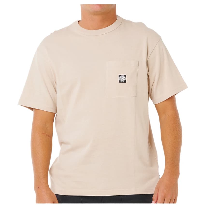 Мъжка тениска Rip Curl Premium Surf Wettie Tee T-shirt - Vintage White
