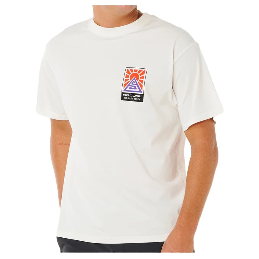 Мъжка тениска Rip Curl Search Dawn Tee T-shirt - Bone