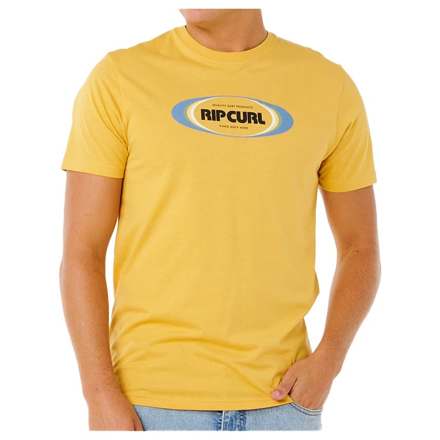 Мъжка тениска Rip Curl Yo Mumma Tee T-shirt - Ochre