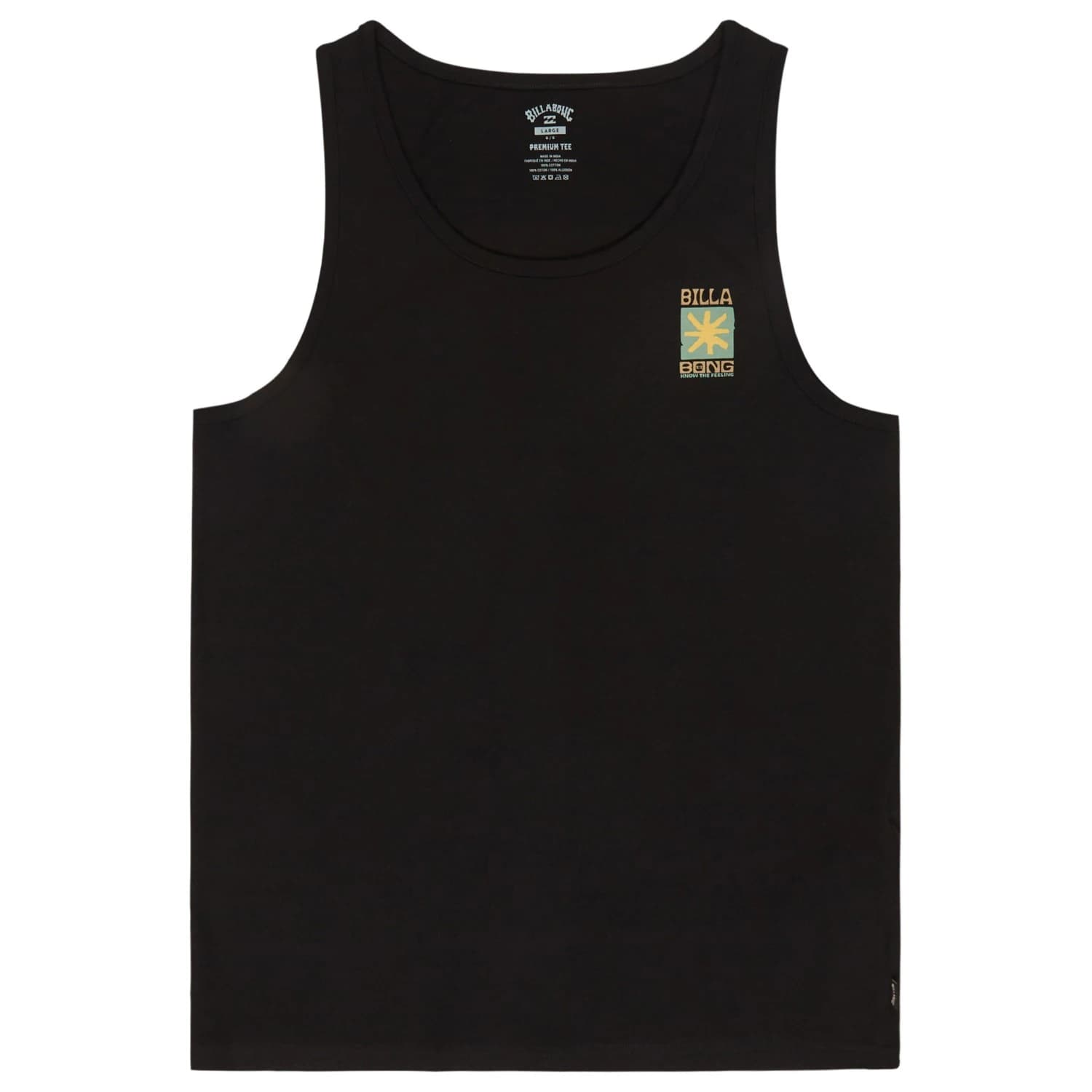 Мъжки потник с широка презрамка Billabong Good Times Tank top - Black